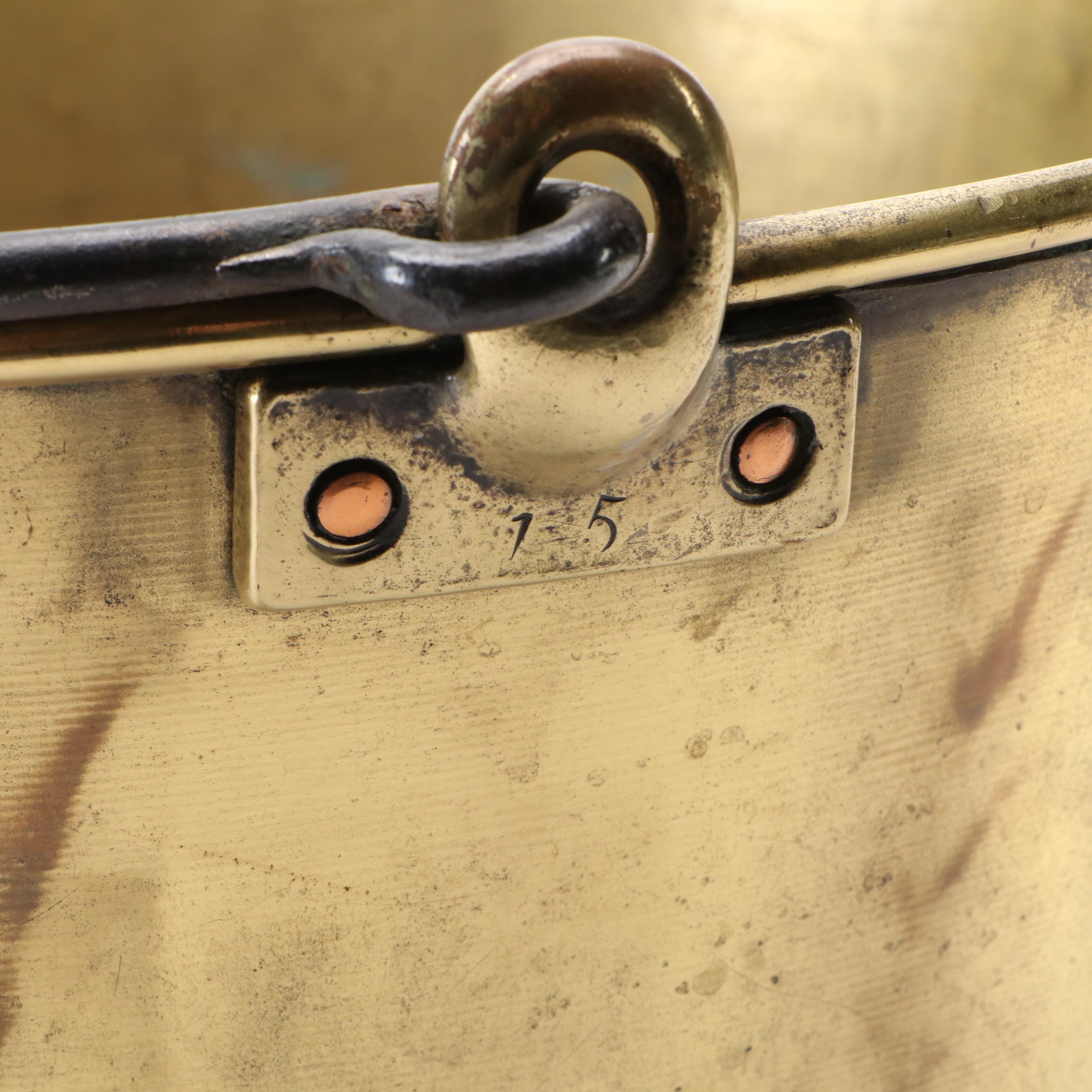 Brass Fireplace Bucket