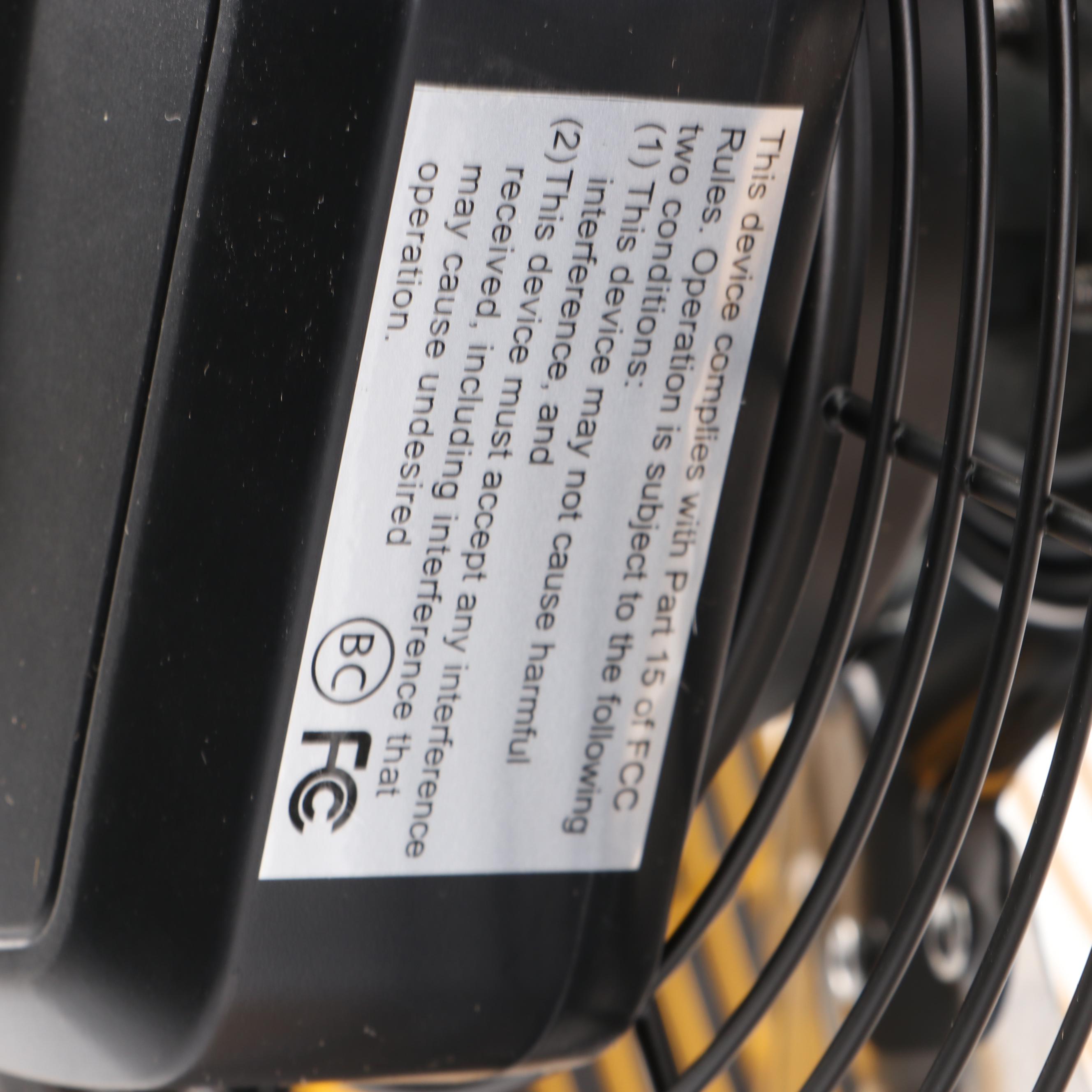 GeekAire Rechargeable High Velocity Outdoor Fans