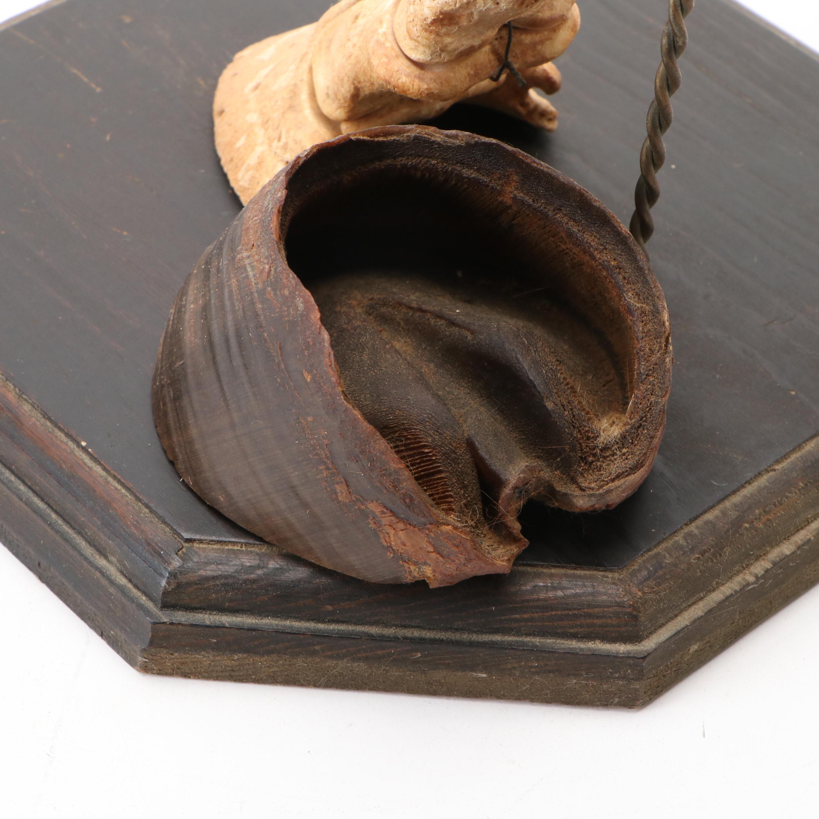 Articulated Bone Horse Lower Leg Anatomy with Hoof Capsule