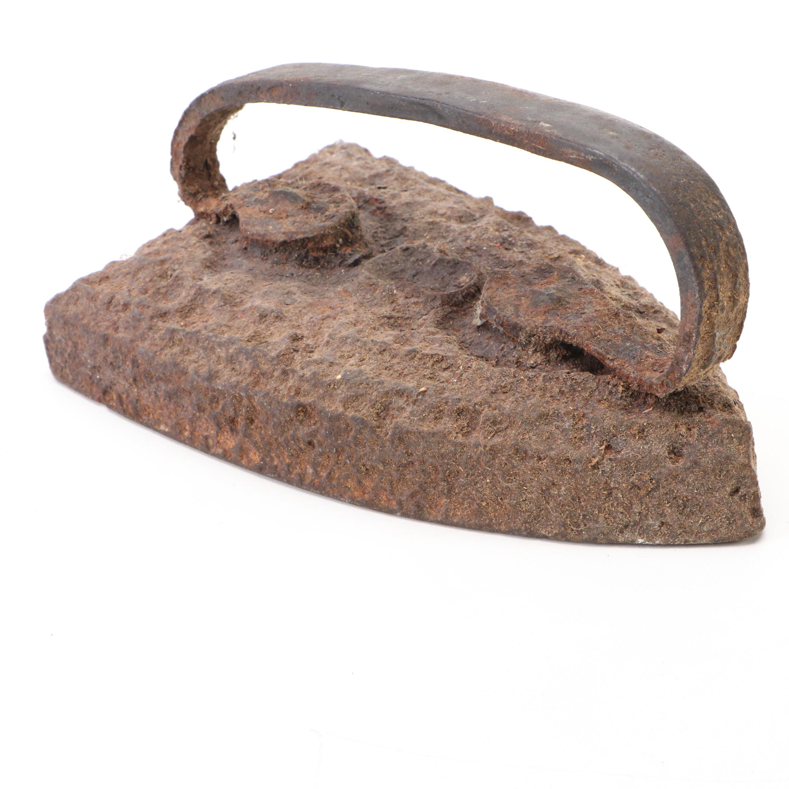 Primitive Cast Iron Sad Iron