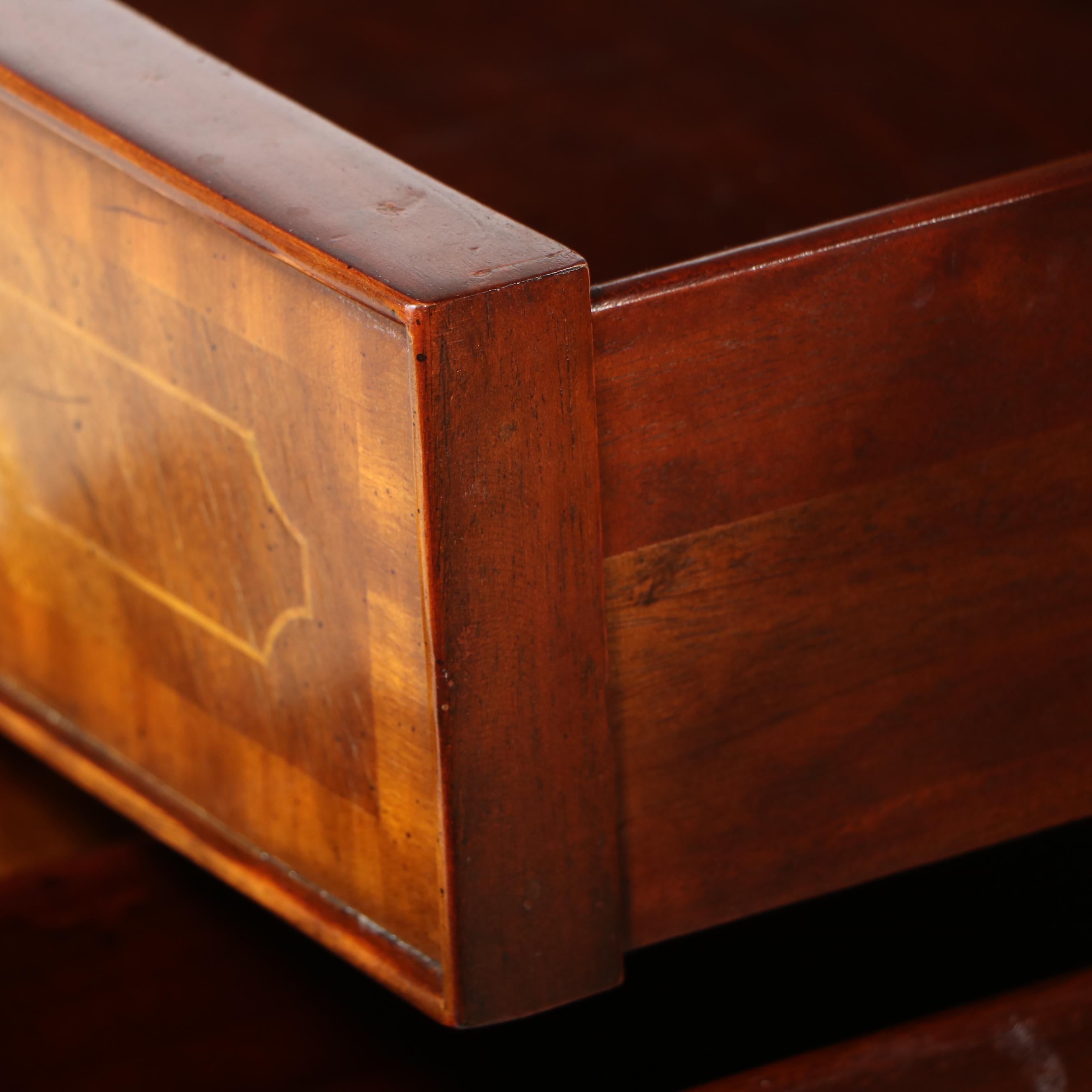 Maitland-Smith Hepplewhite Style Inlaid Mahogany Sideboard