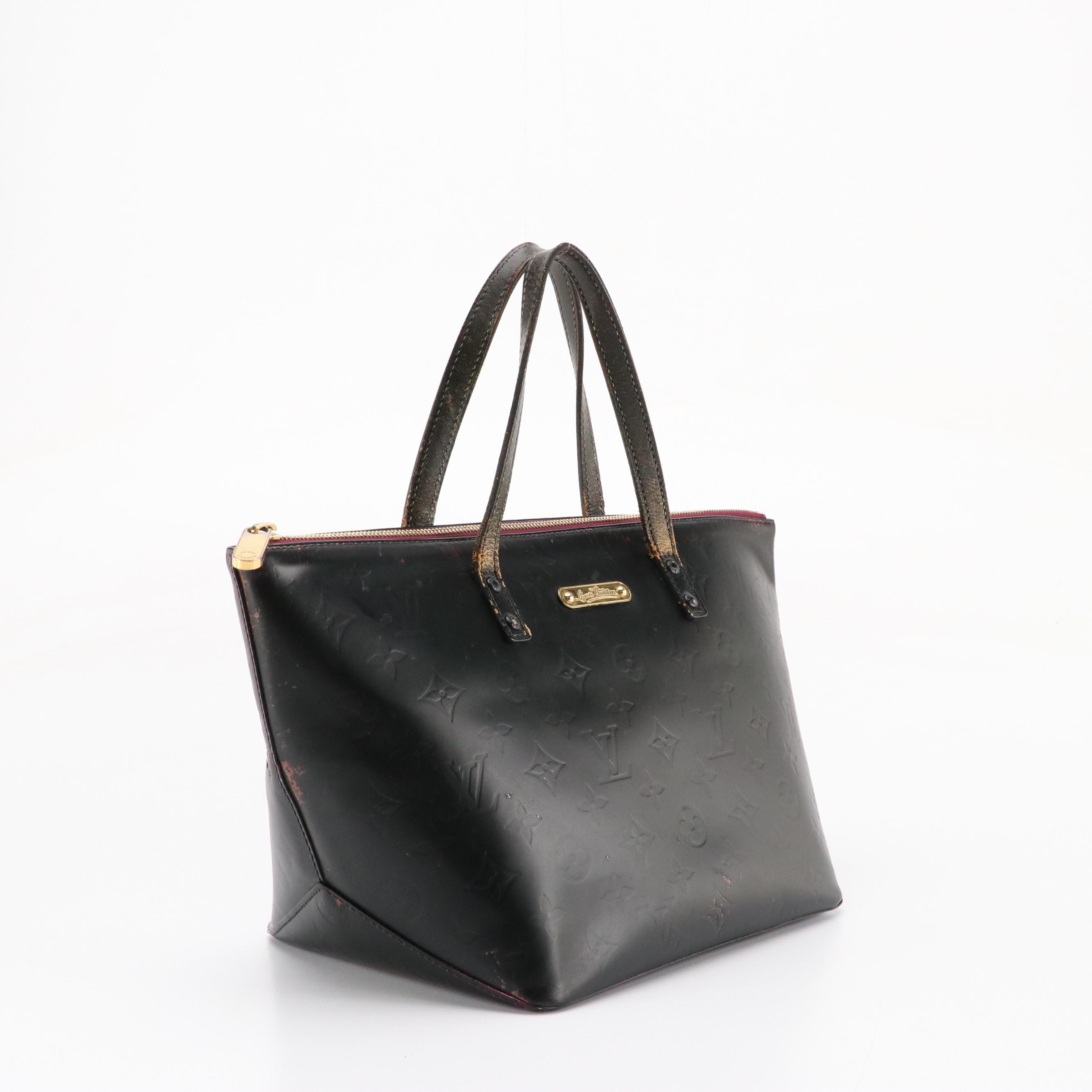 Louis Vuitton Bellevue Tote in Black Monogram Mat Leather