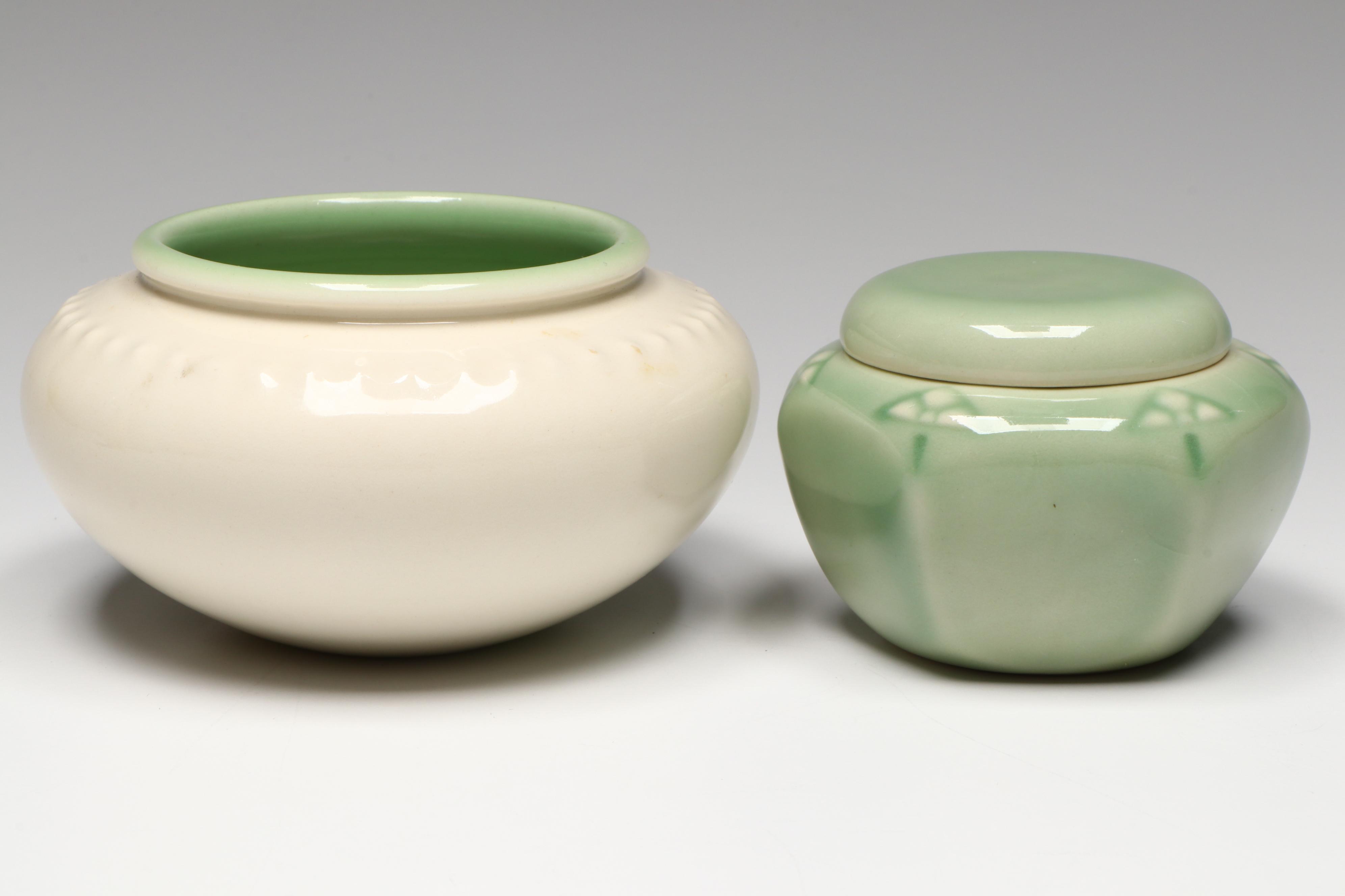 Rookwood Pottery High Glaze Production Vases and Jars, Early to Mid-20th Century