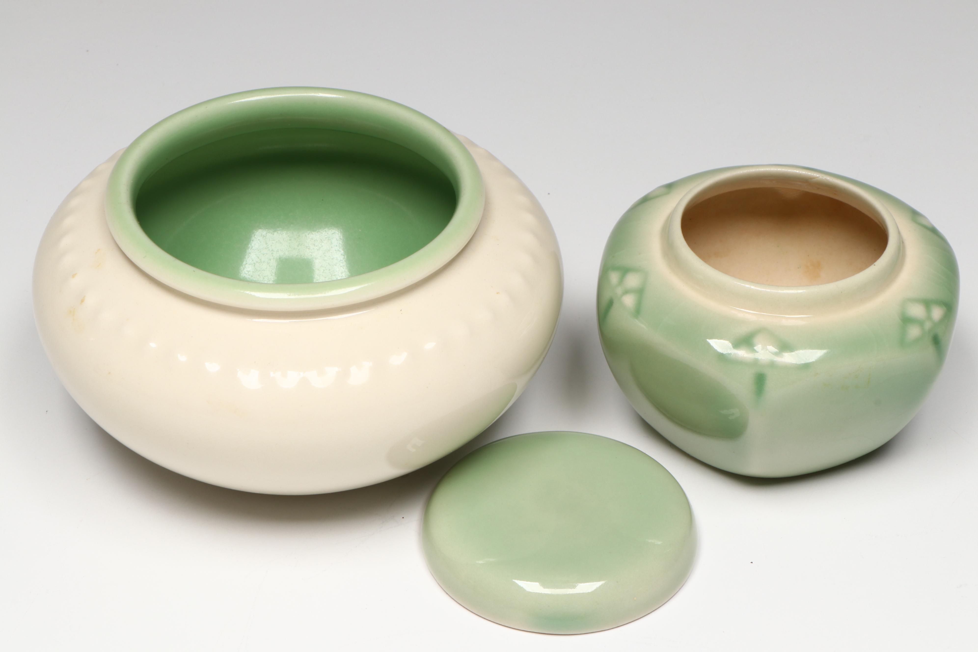 Rookwood Pottery High Glaze Production Vases and Jars, Early to Mid-20th Century