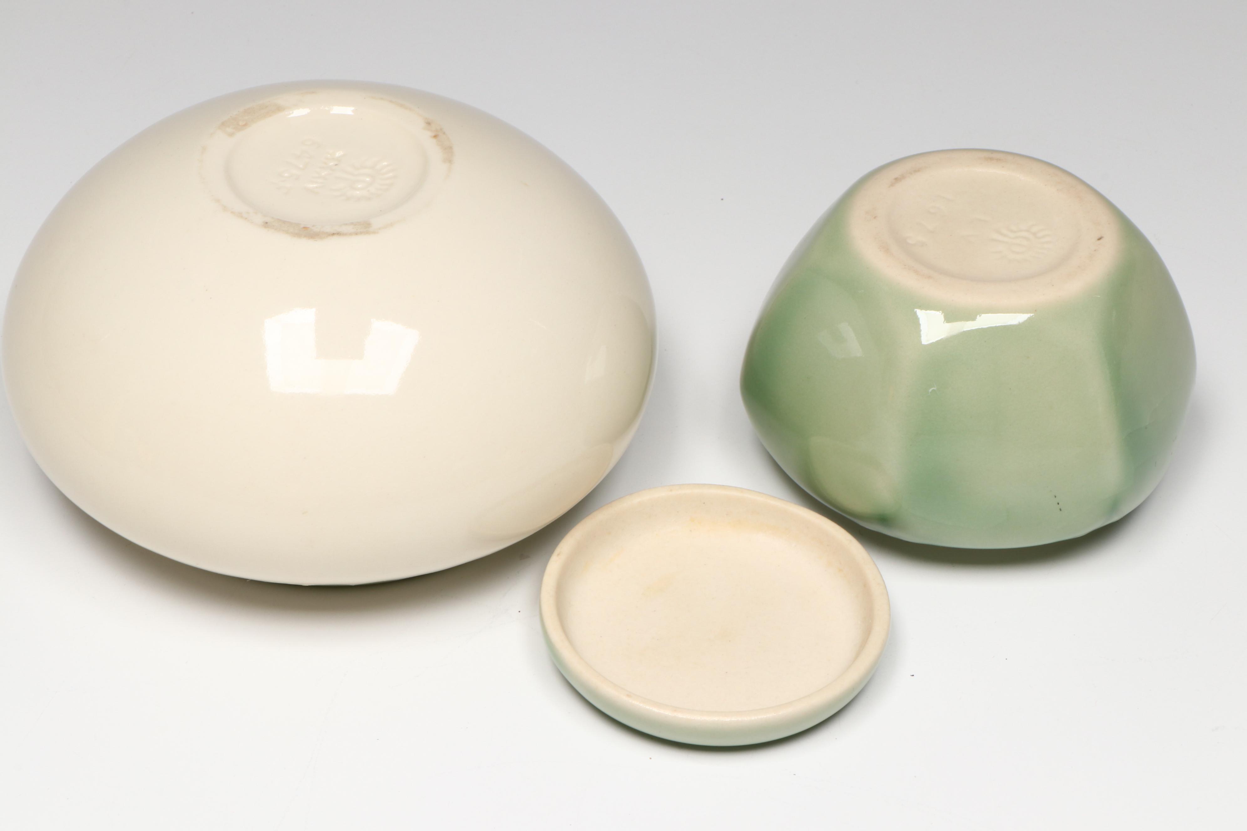 Rookwood Pottery High Glaze Production Vases and Jars, Early to Mid-20th Century