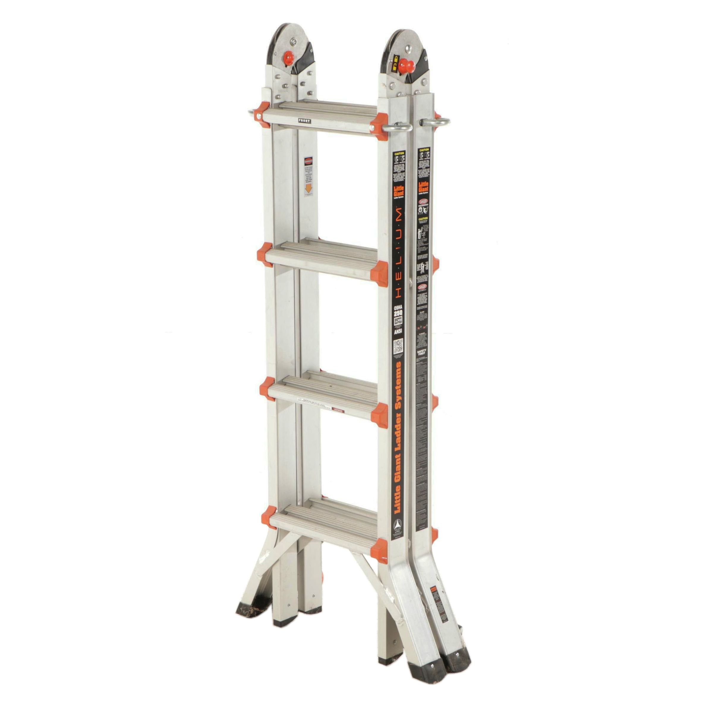 Little Giant Helium Aluminum Articulated Extendable Ladder