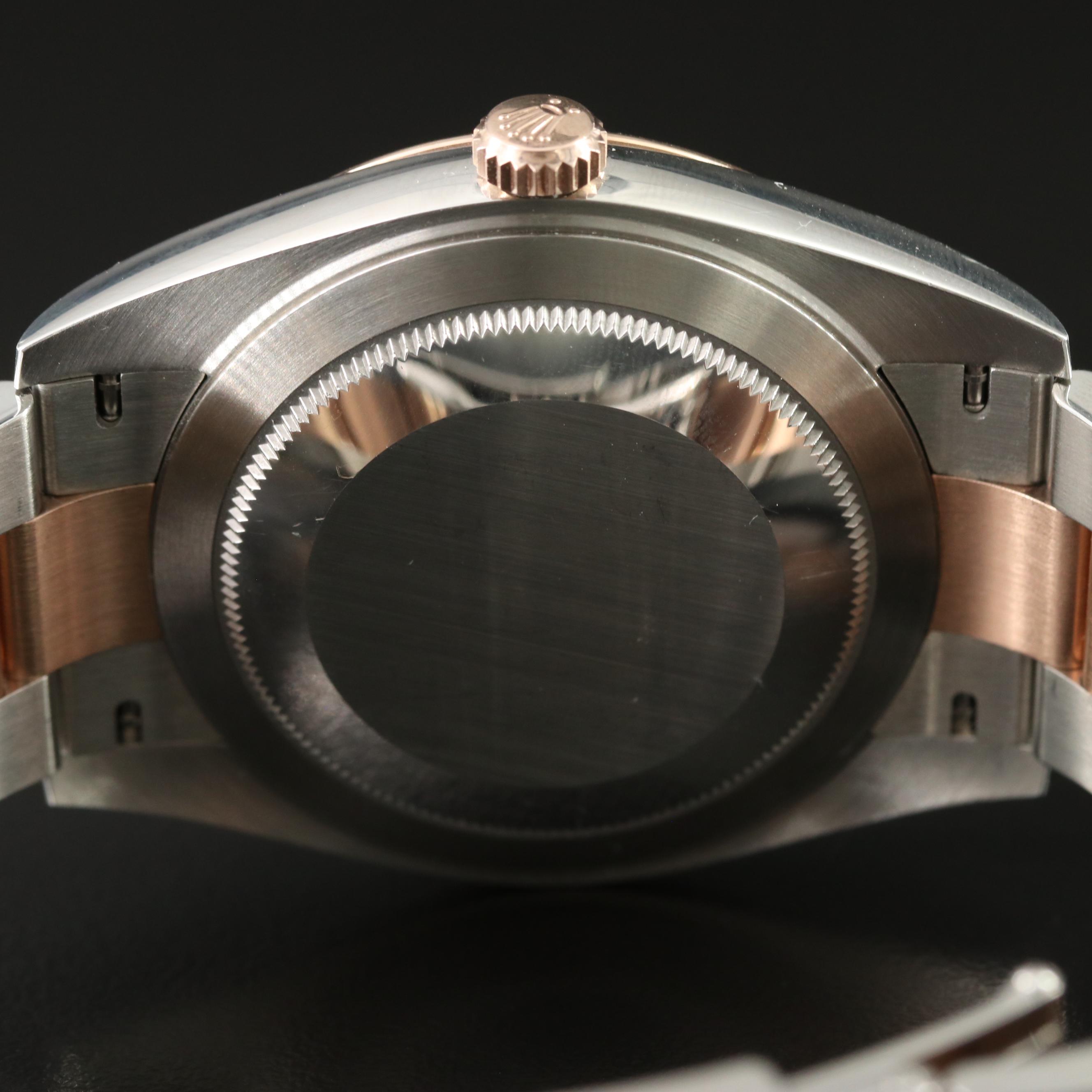 Rolex Datejust 126331 Grey 41mm 18K Rose Gold & Steel Automatic Watch