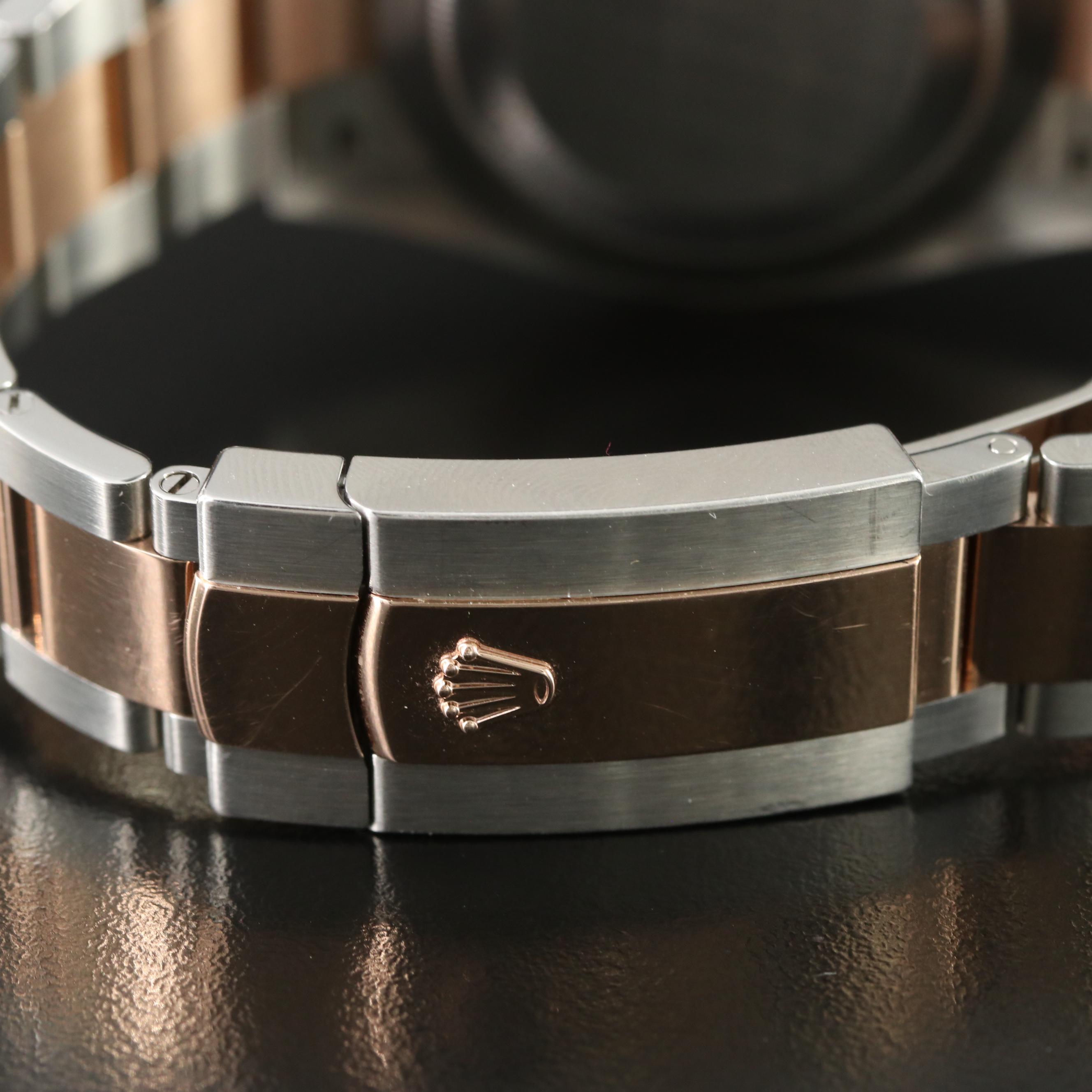 Rolex Datejust 126331 Grey 41mm 18K Rose Gold & Steel Automatic Watch