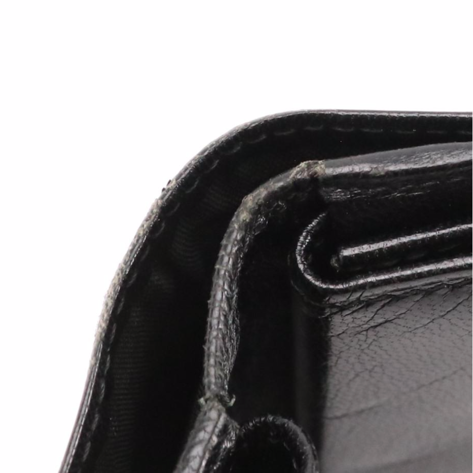 Prada Bifold Wallet in Black Leather