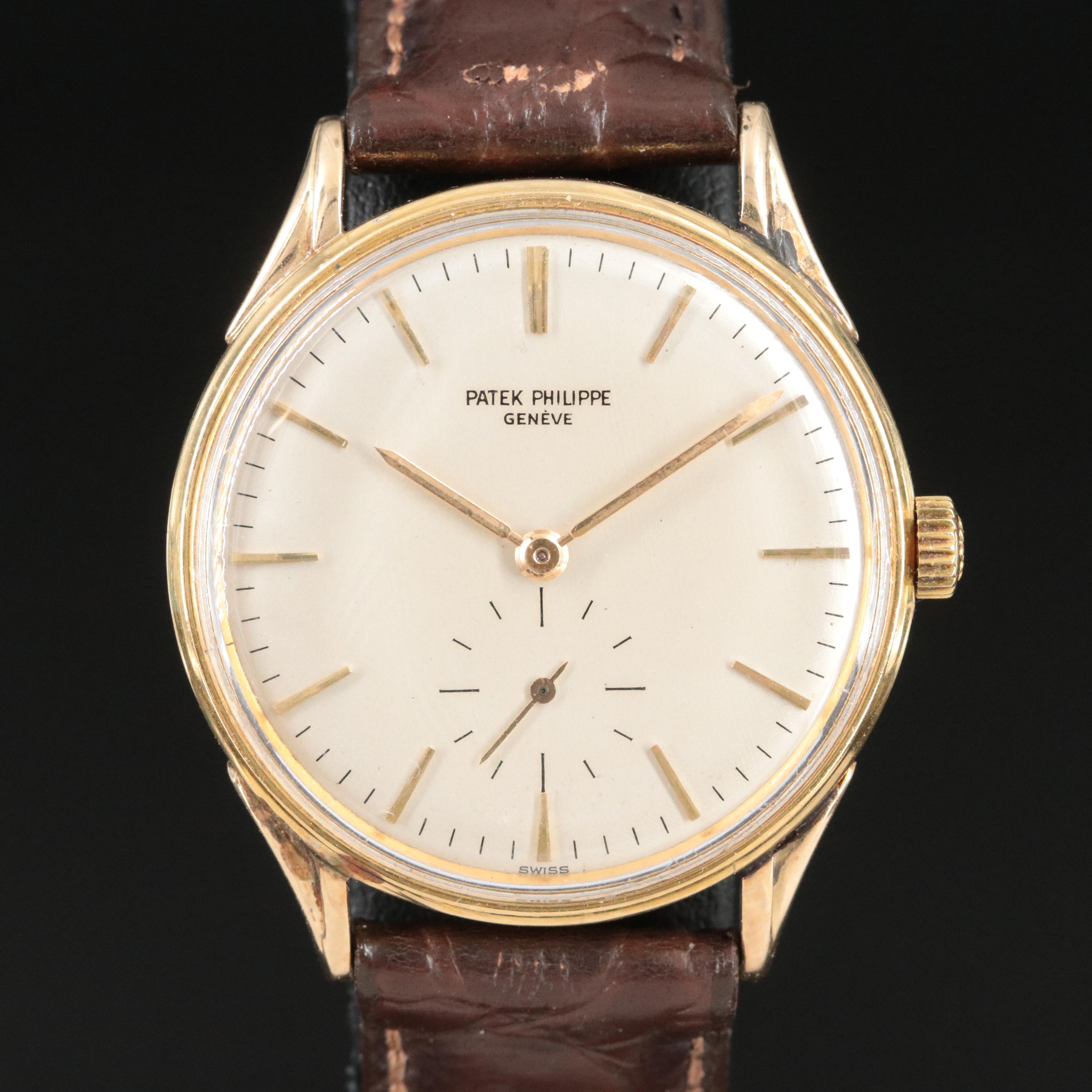 18K Patek Philippe Calatrava Vintage Automatic Ref. 3425 Watch