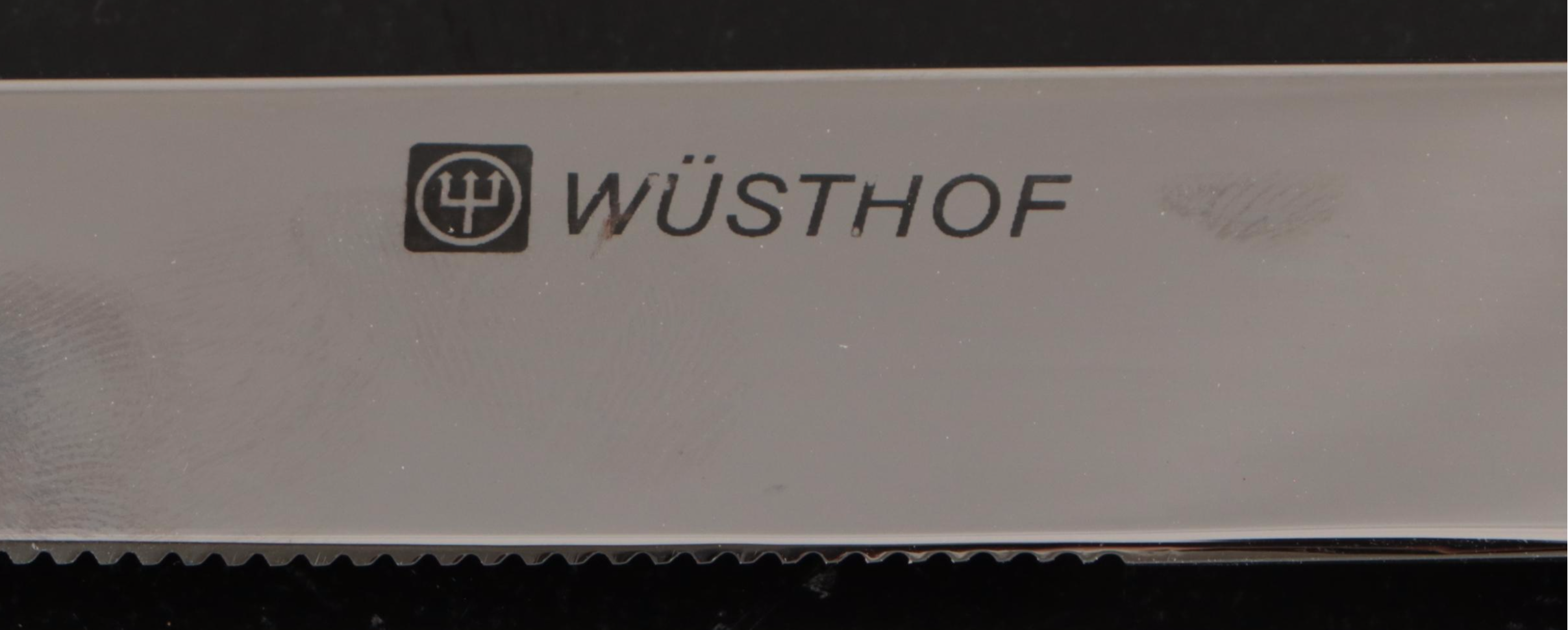 Wüsthof Stainless Steel Carving Set and Steak Knives with Wooden Storage Box