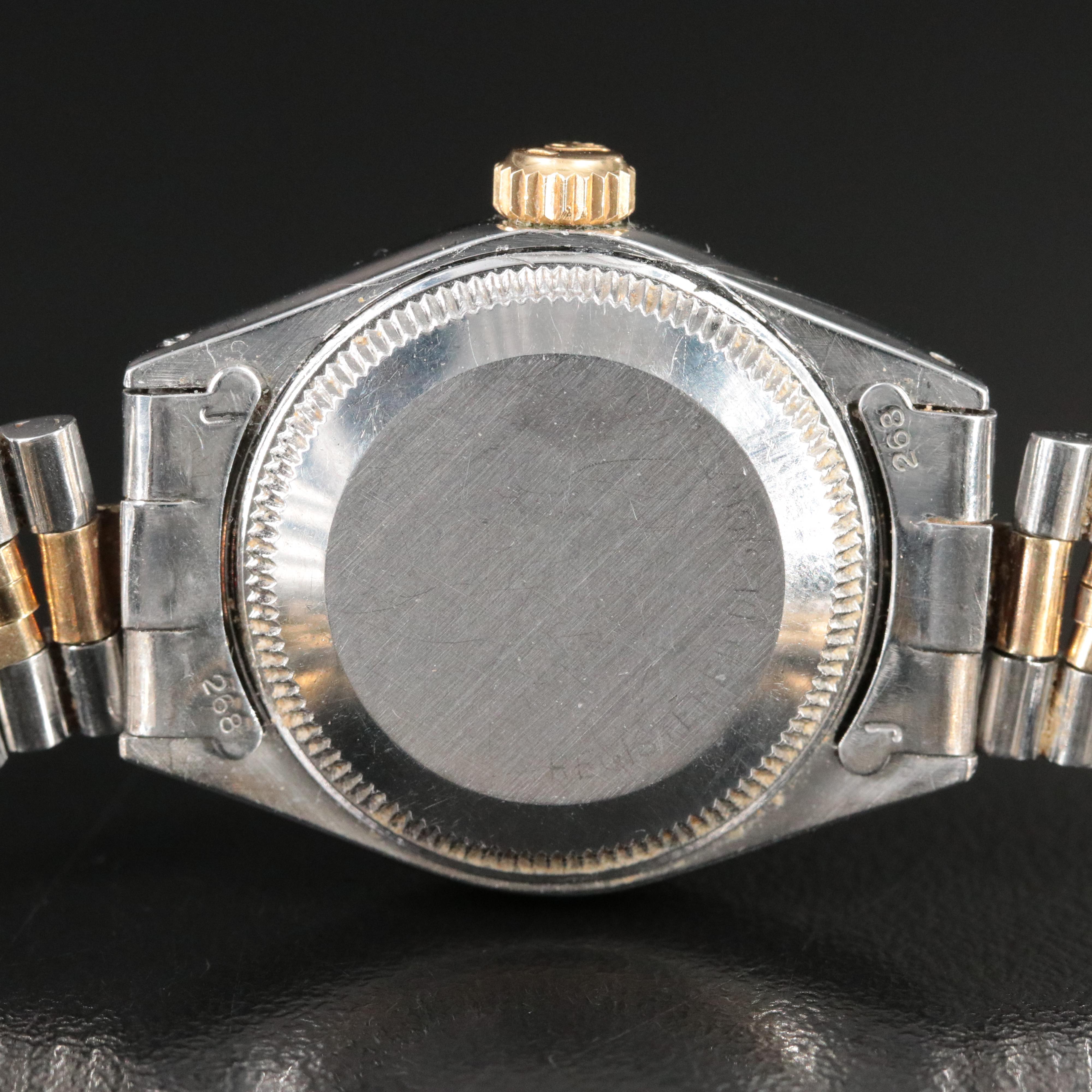 1971 Rolex Oyster Perpetual 14K and Stainless Steel Date Watch