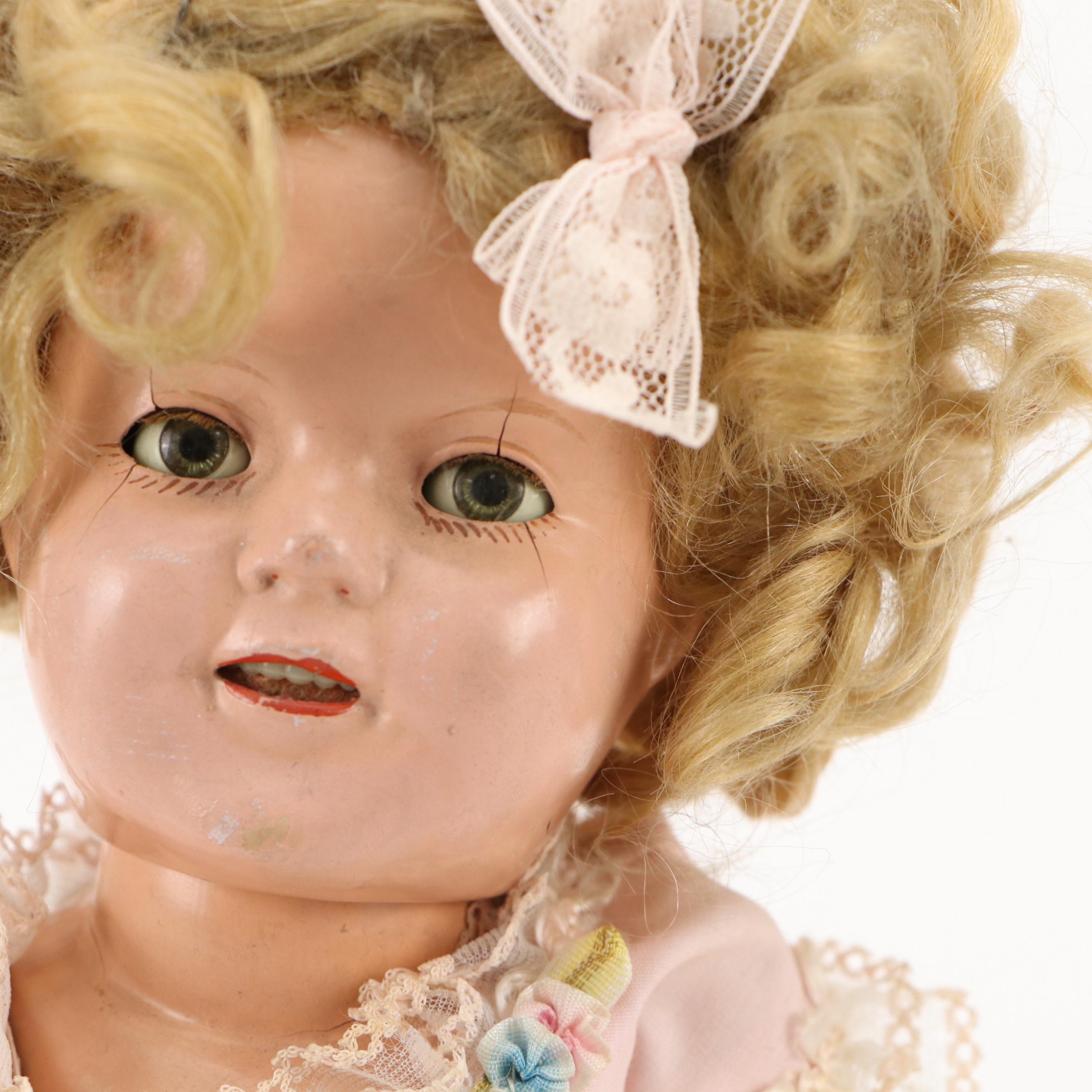 Ideal Shirley Temple Dolls Including and 18" in Original Dress with Tag