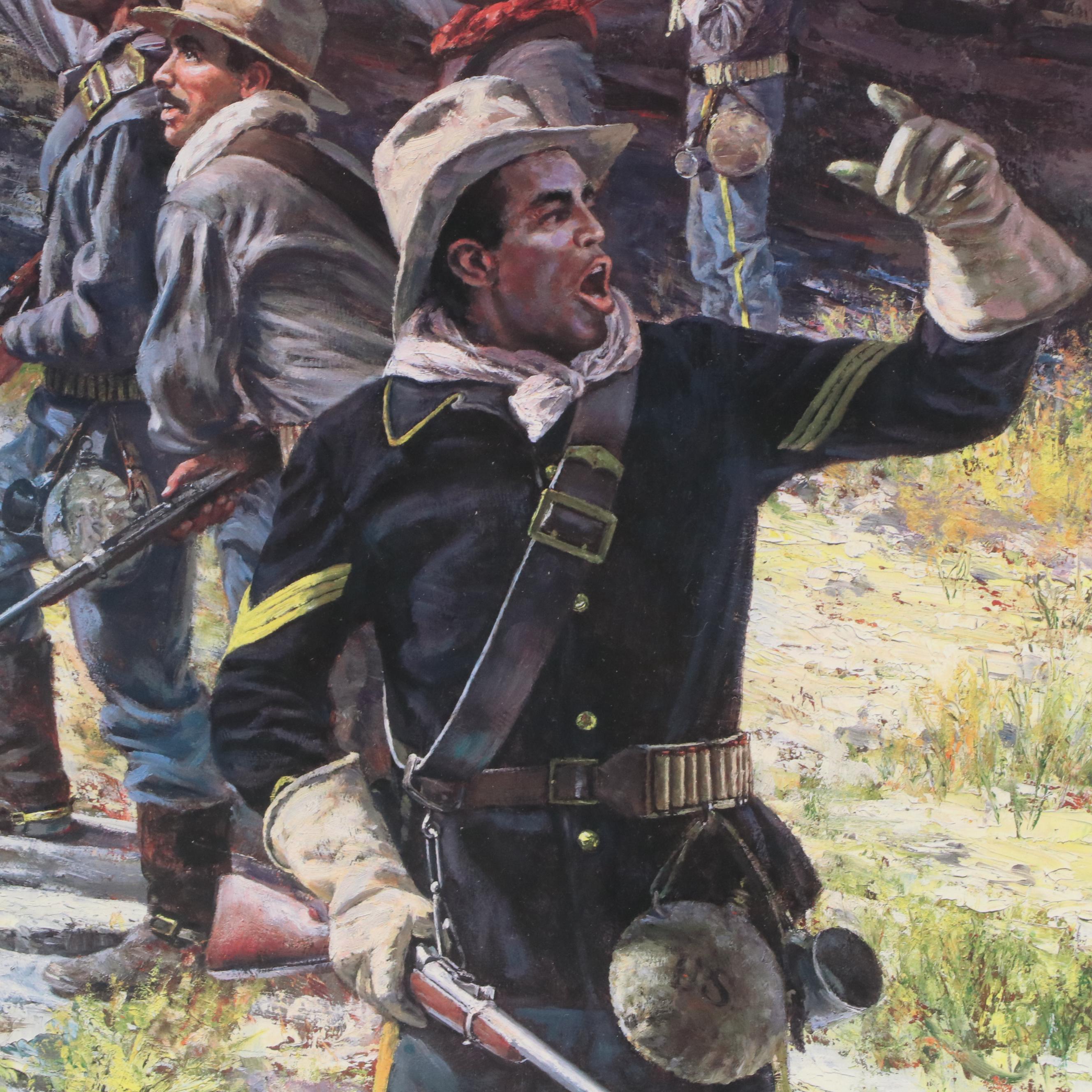 Don Stivers Offset Lithograph "The Discovery," 1999