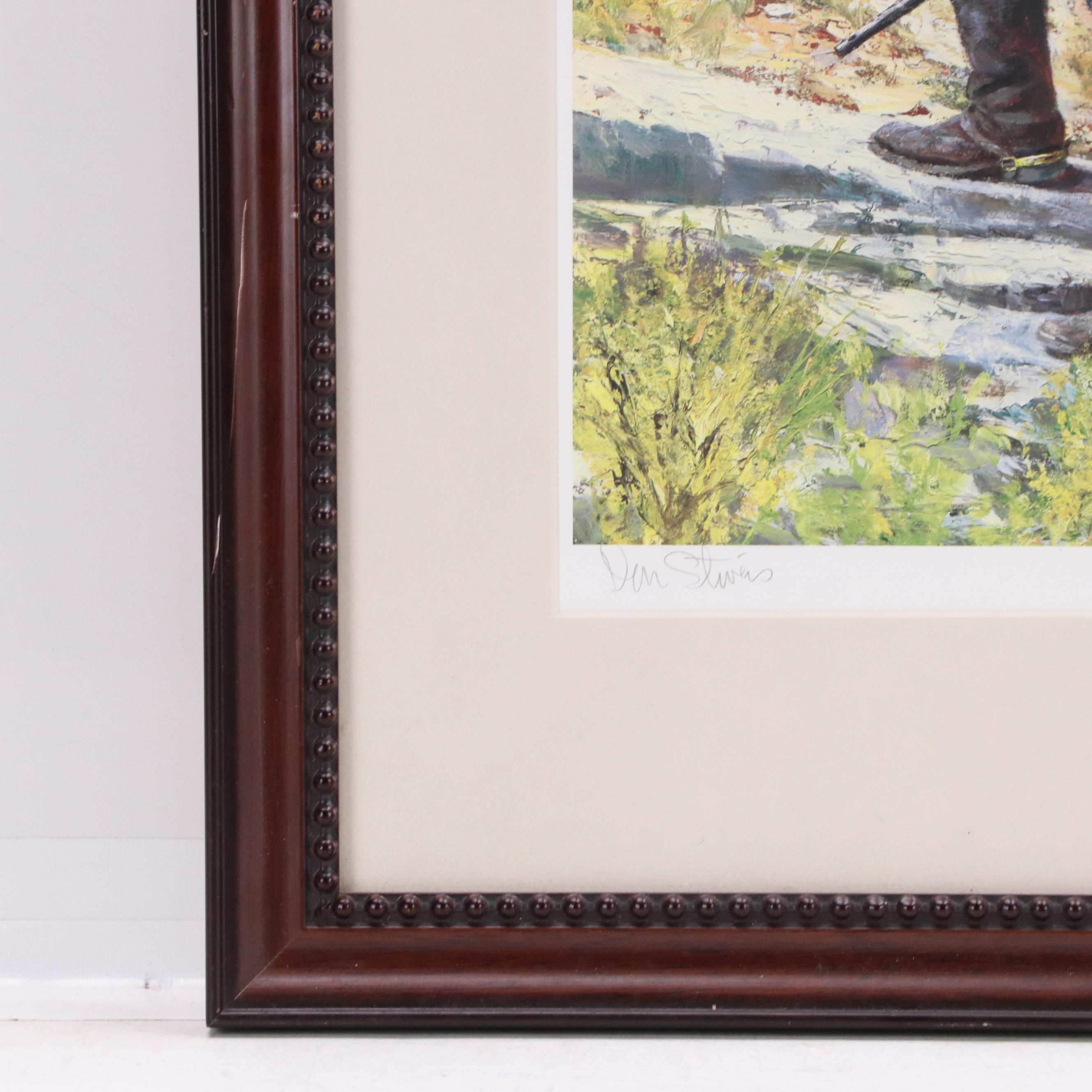 Don Stivers Offset Lithograph "The Discovery," 1999