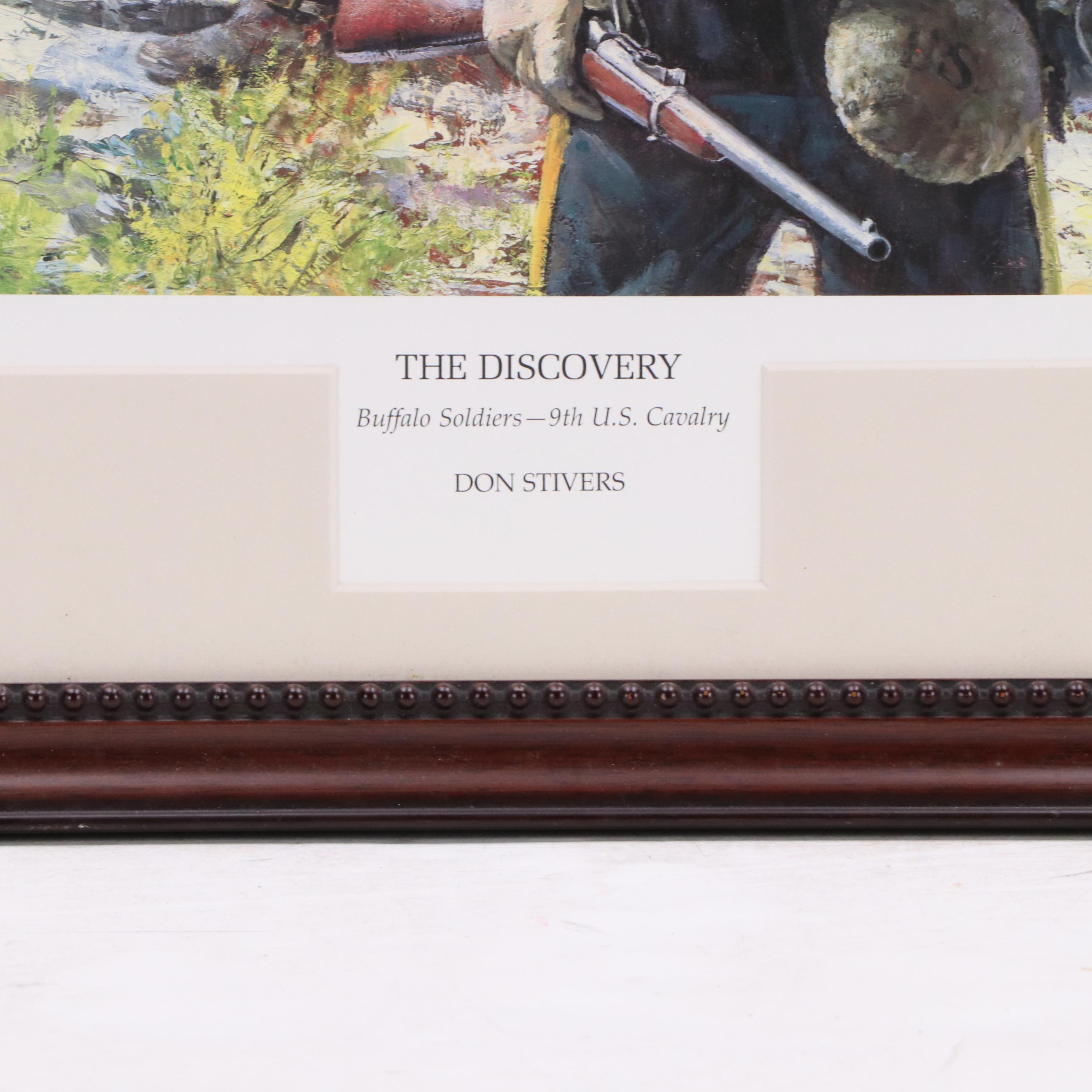 Don Stivers Offset Lithograph "The Discovery," 1999