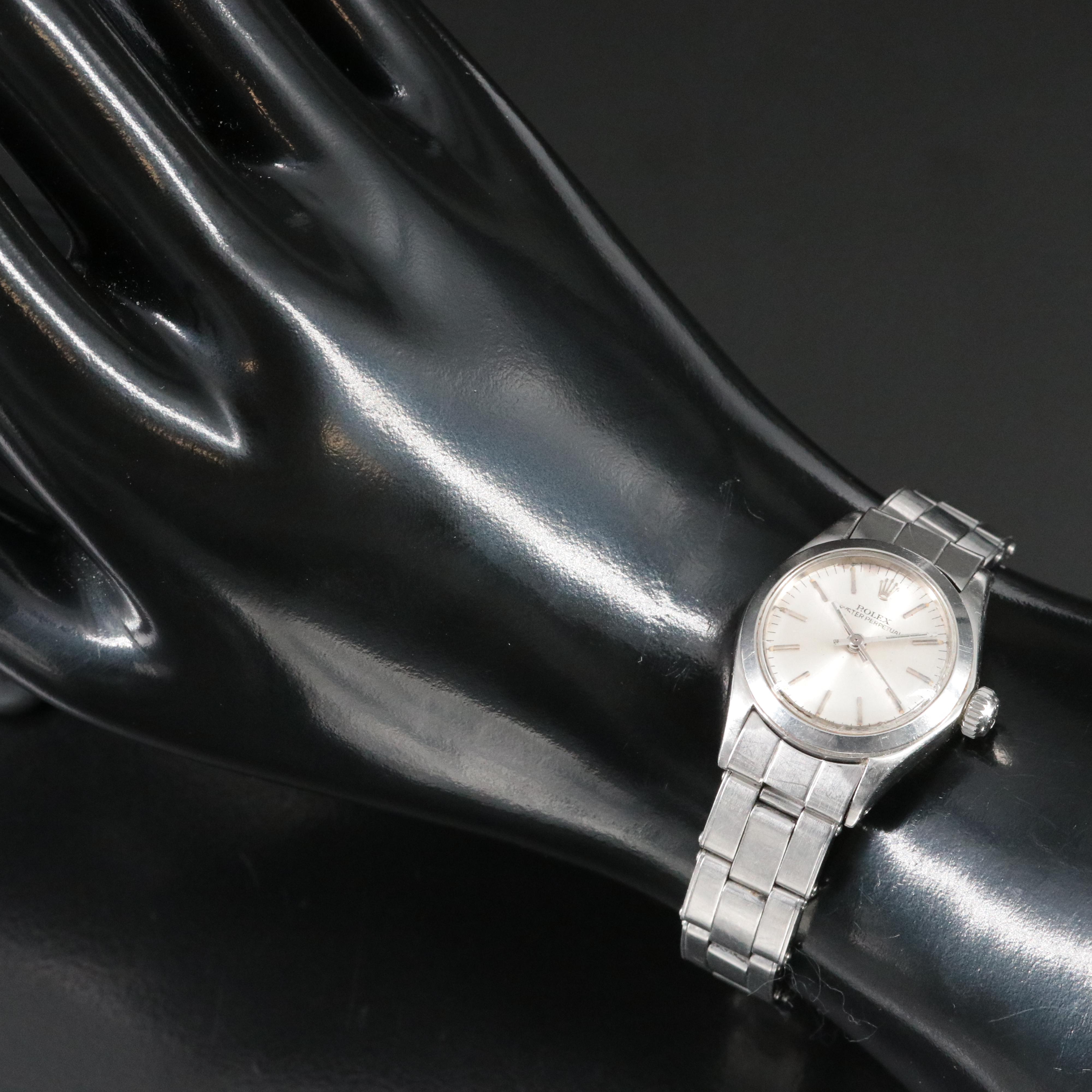 1972 Rolex Stainless Steel Oyster Perpetual Watch
