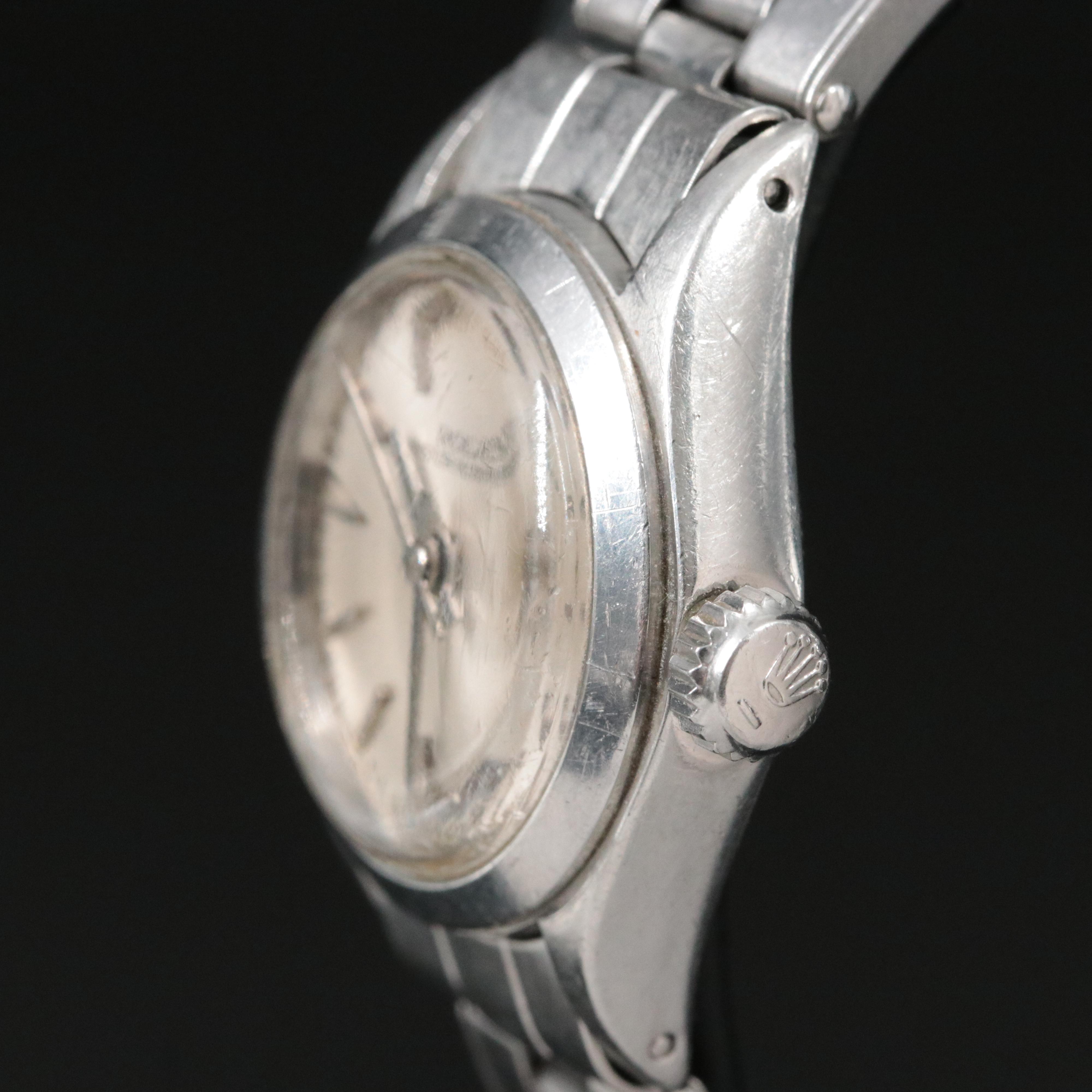 1972 Rolex Stainless Steel Oyster Perpetual Watch
