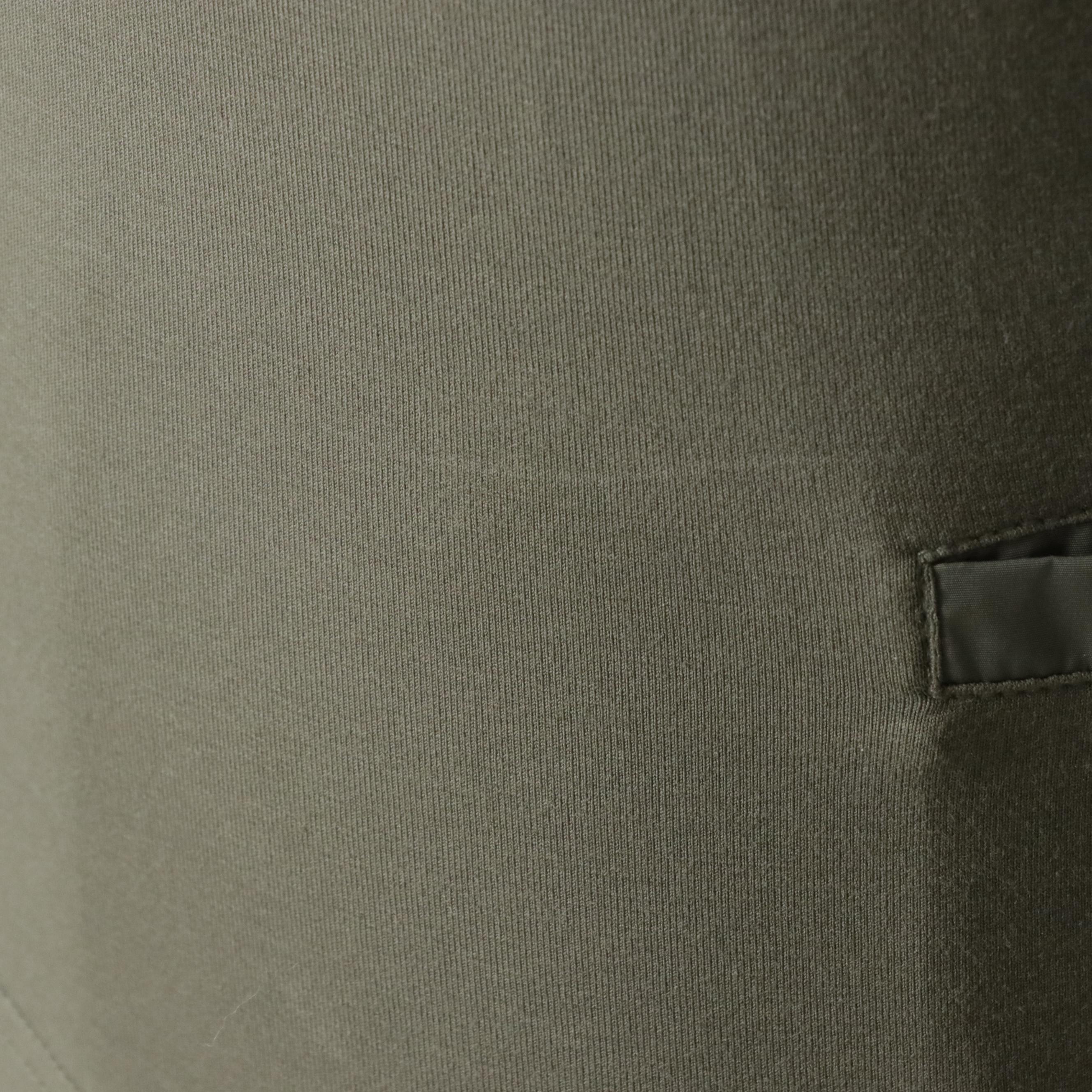 Prada Sport Fitted Long Sleeve Top with Small Snap Pocket