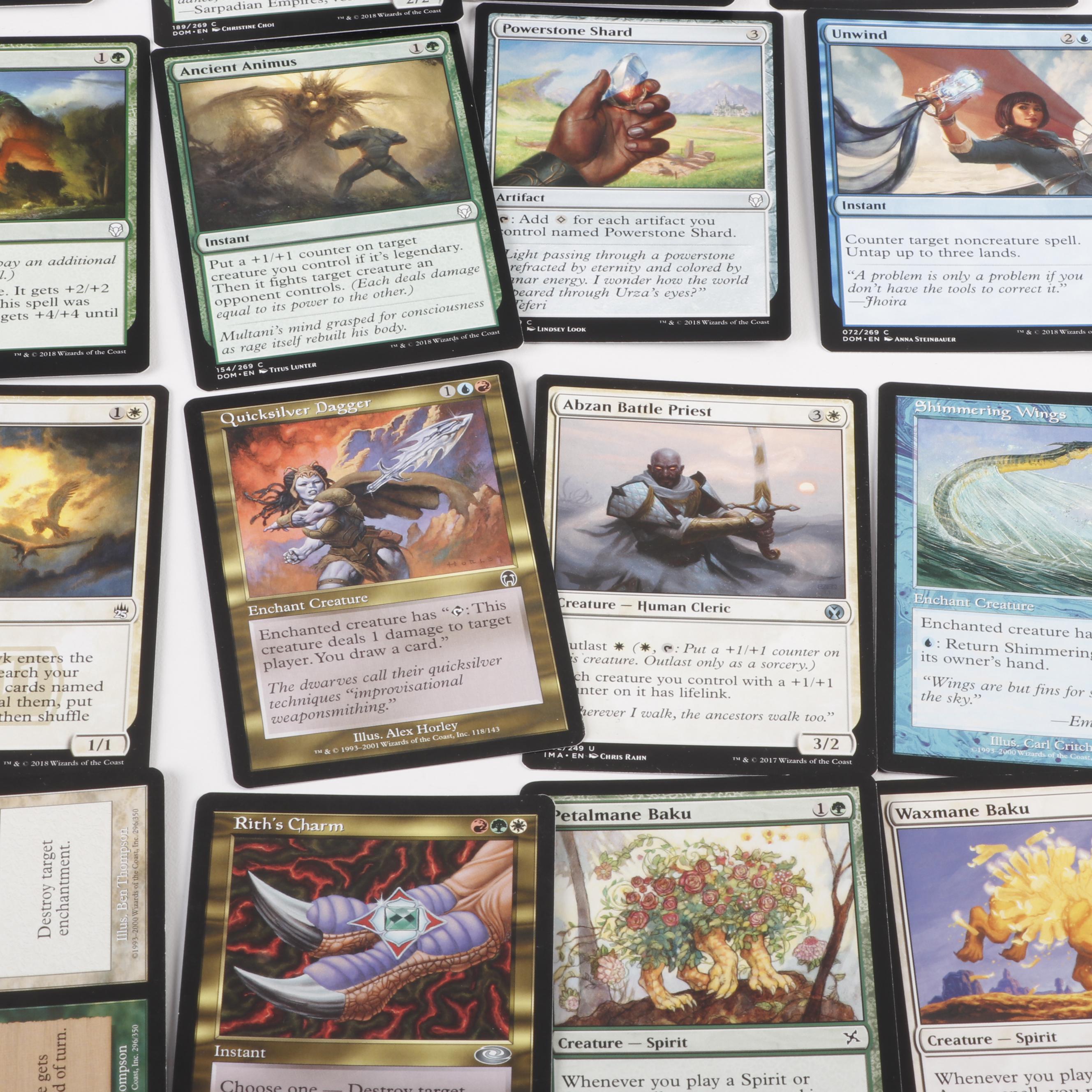 8,000+ Magic: The Gathering Trading Cards with Storage Boxes, 1990s-2020s