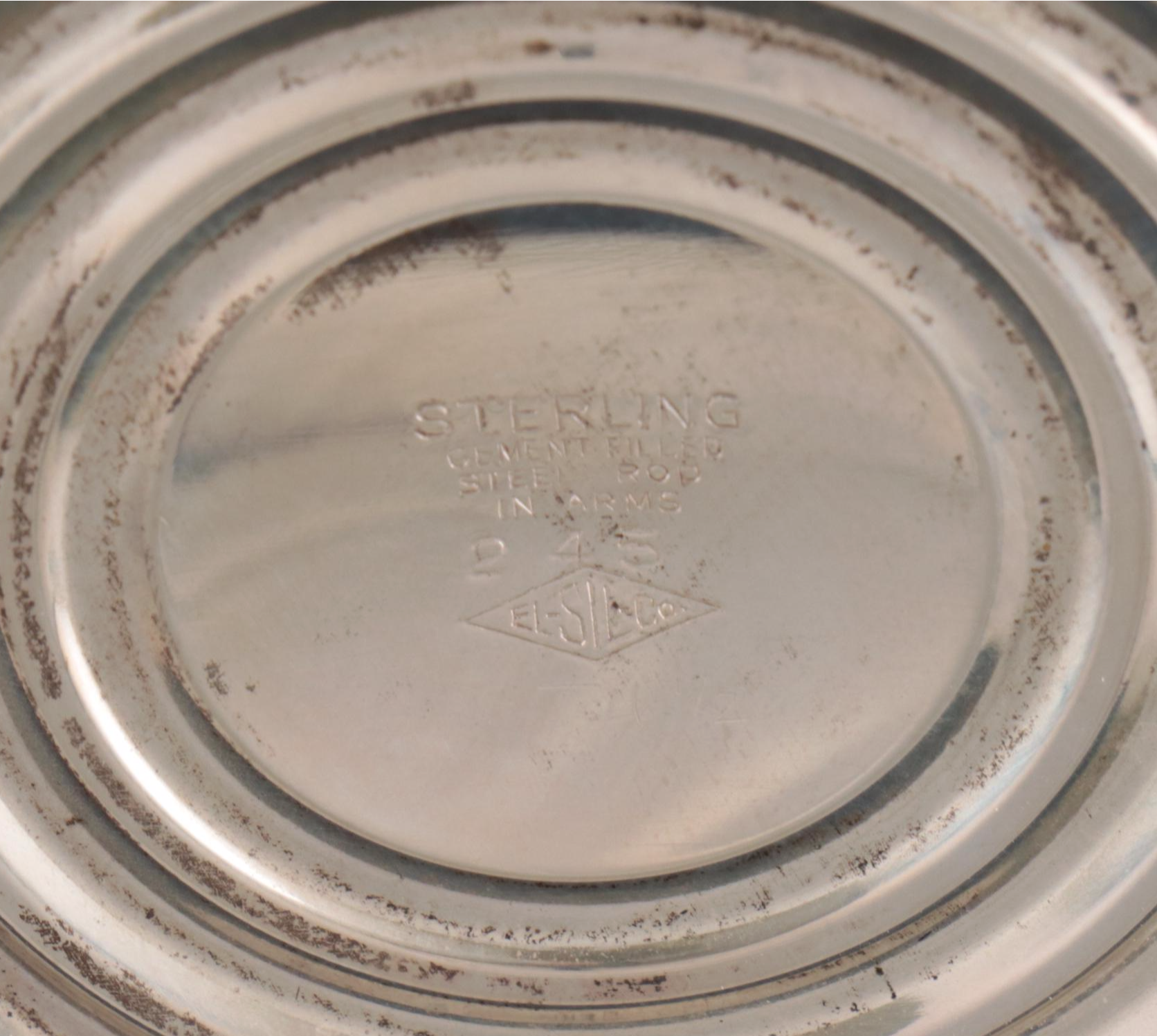 Towle Weighted Sterling Candleholders with Other Shakers and Trumpet Vase