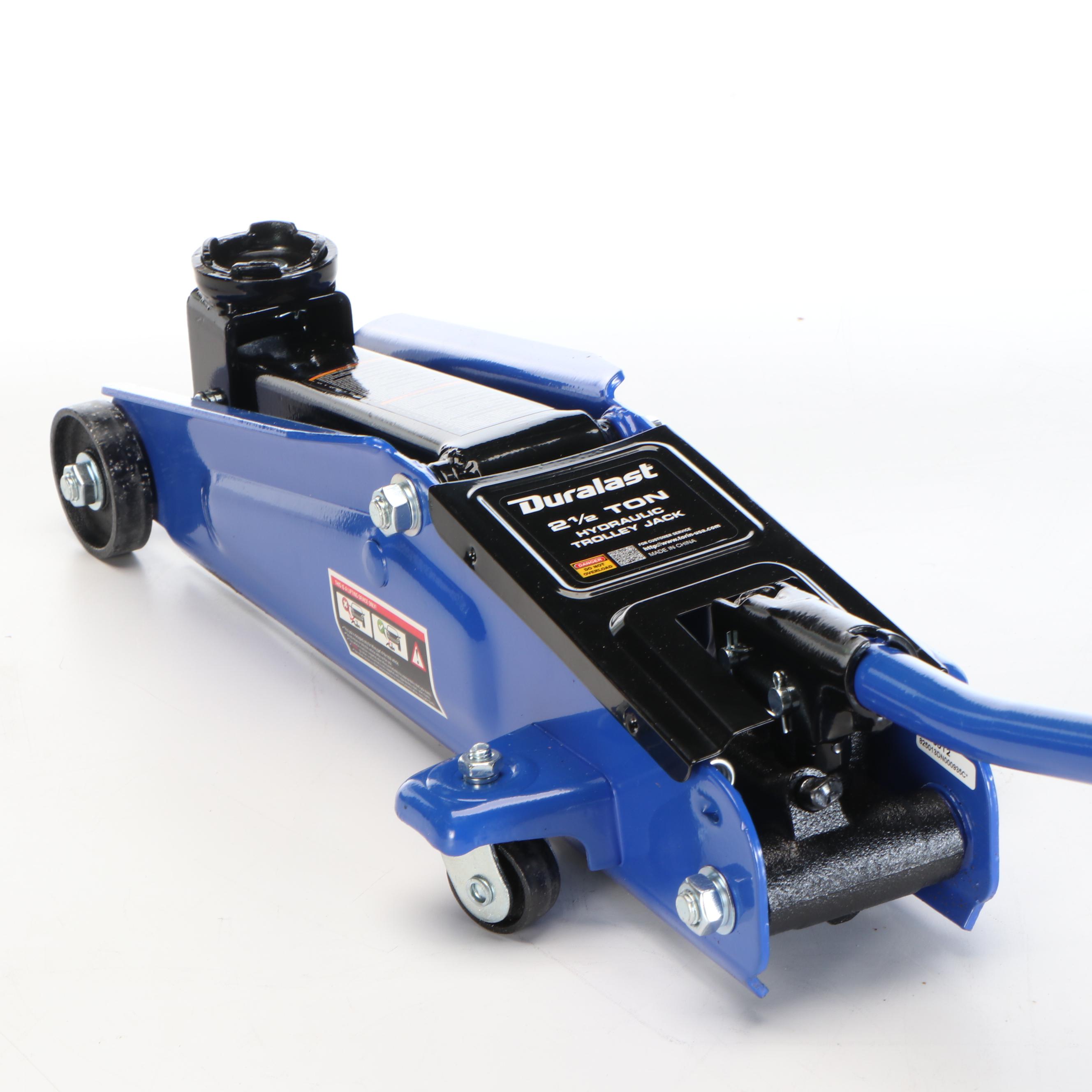 Duralast Hydraulic Trolley Jack with Hard Shell Case