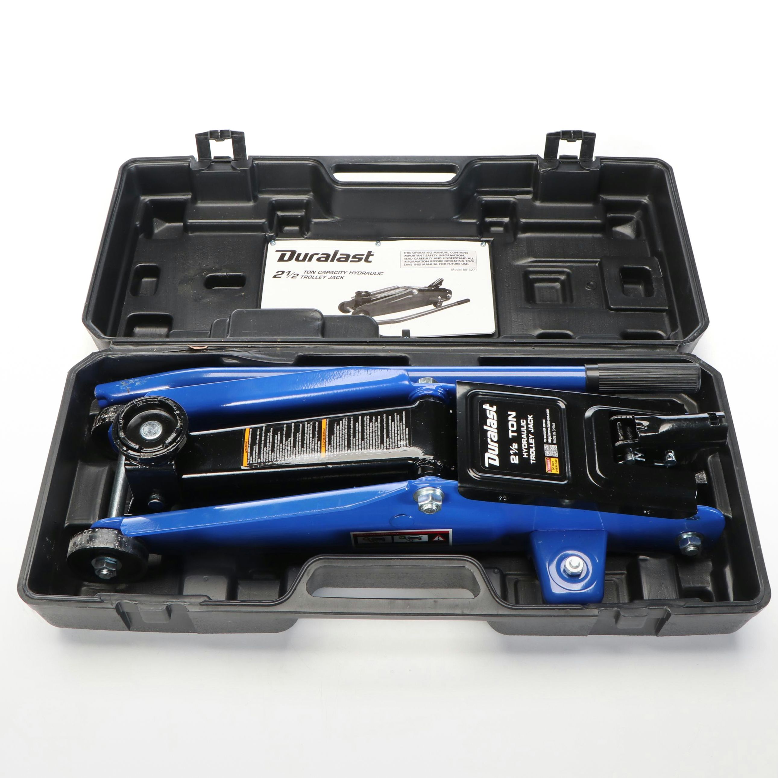 Duralast Hydraulic Trolley Jack with Hard Shell Case