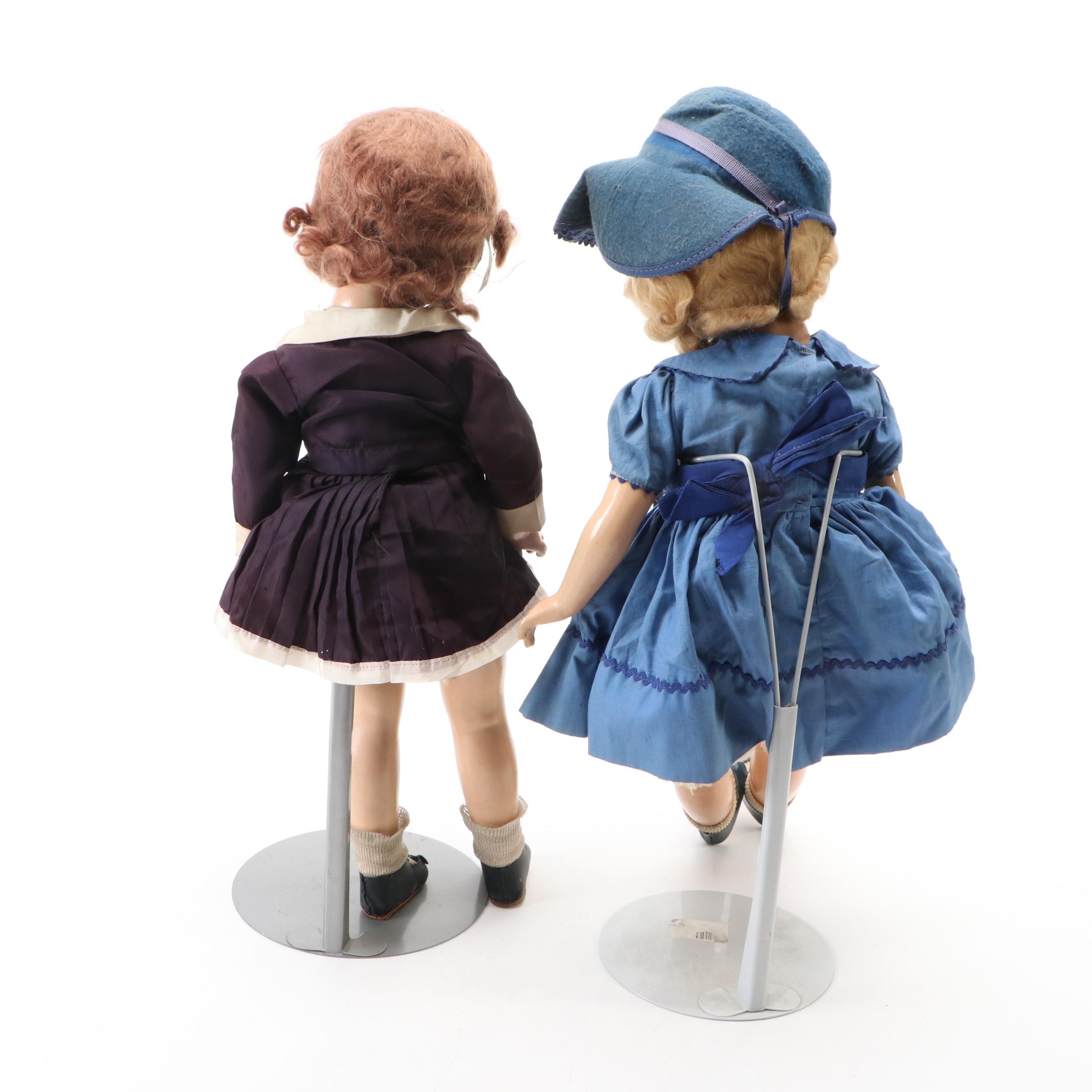 Arranbee "Nanette" Walker and Talker with American Character and Other Dolls