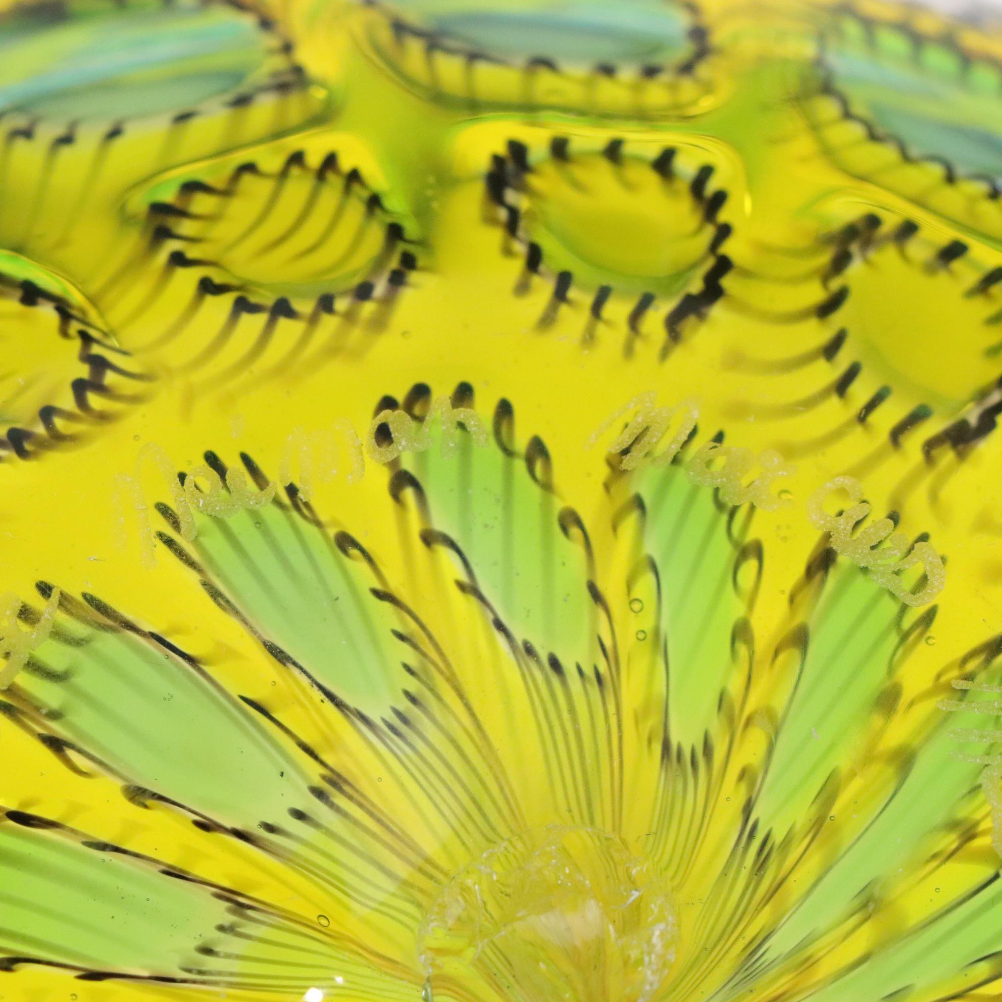 Authentic Murano Glass Bowl for Neiman Marcus