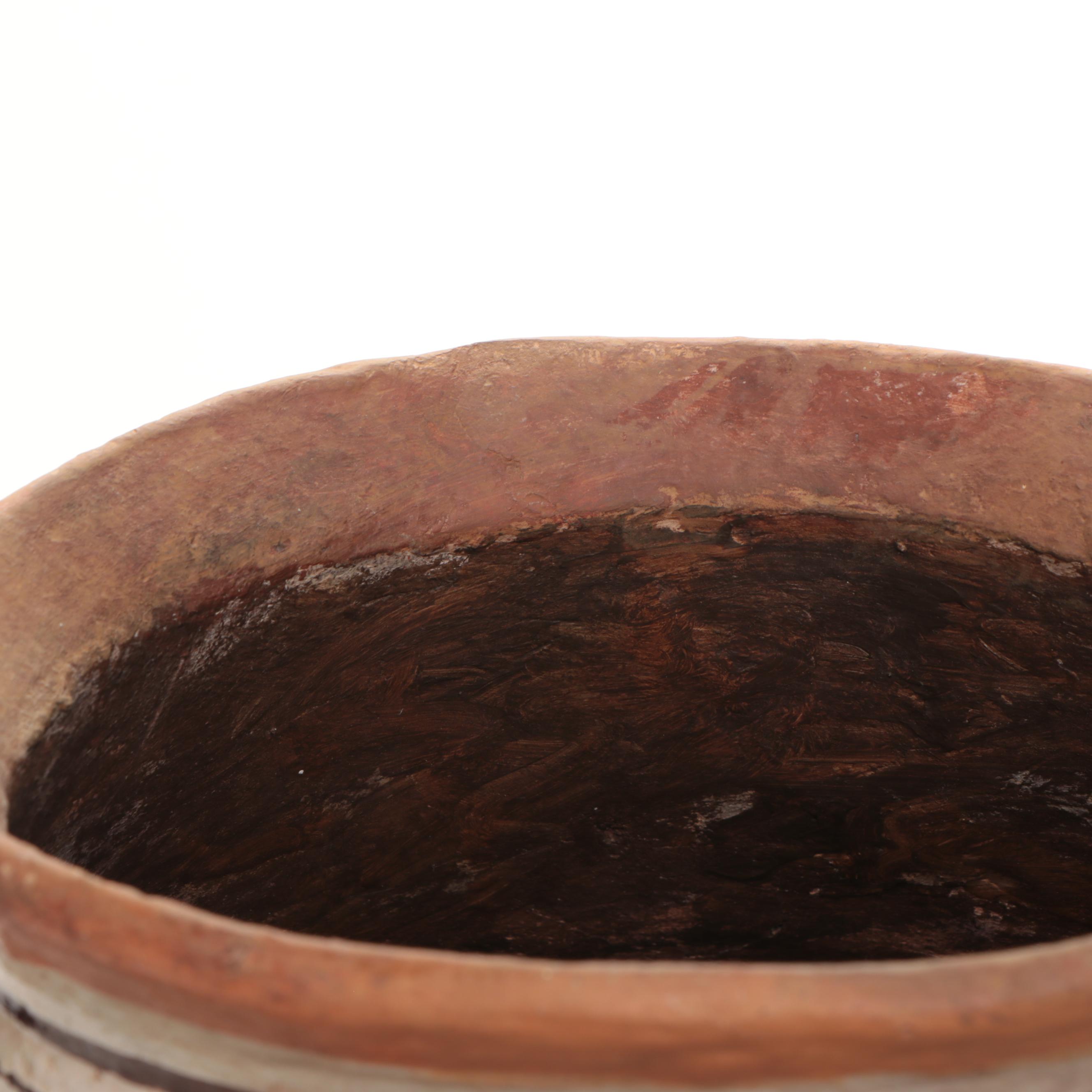 Shipibo-Conibo Peruvian Amazon River Pottery Vessel, Early 20th Century