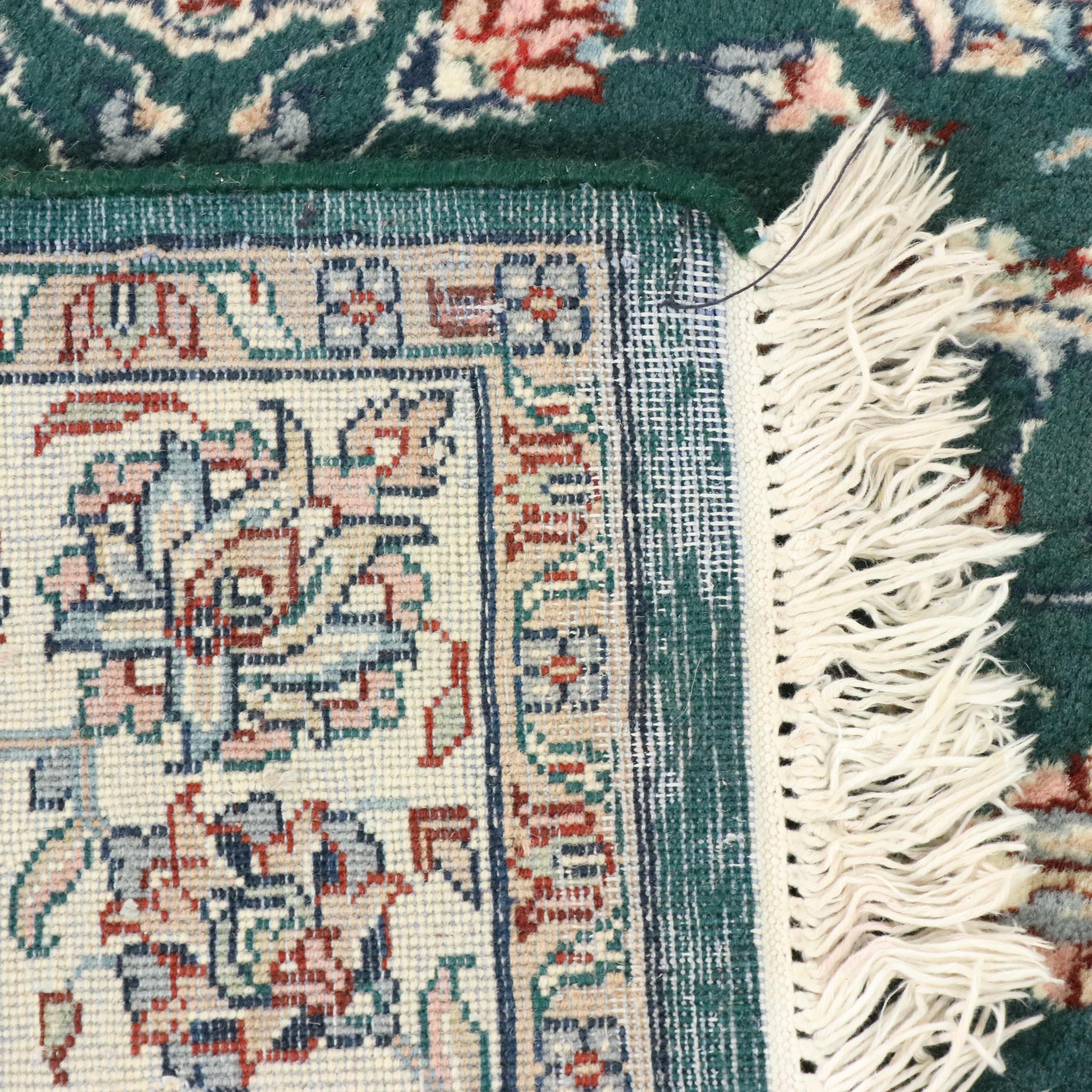 4'1 x 6'5 Hand-Knotted Sino-Persian Tabriz Area Rug