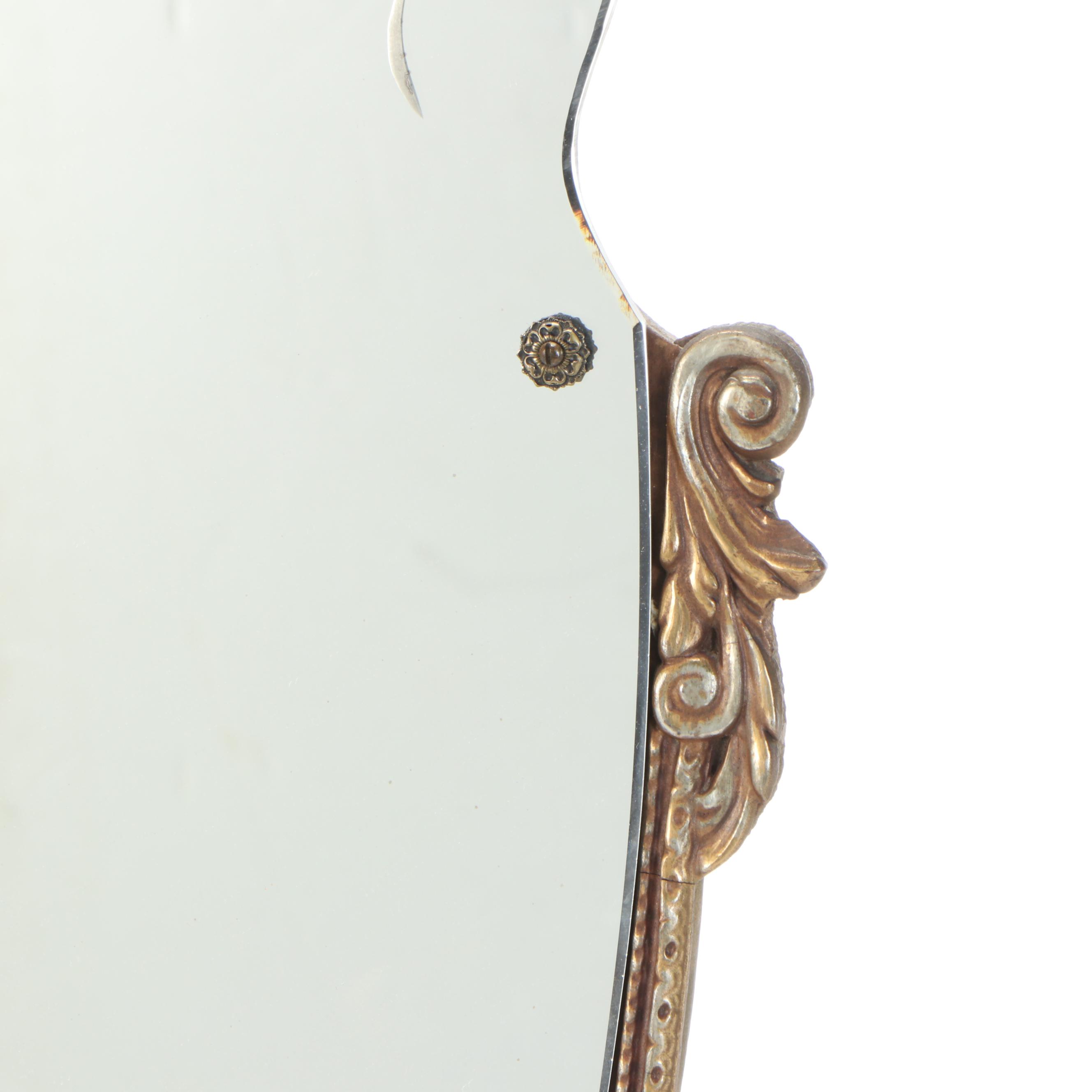 Baroque Style Giltwood Wall Mirror