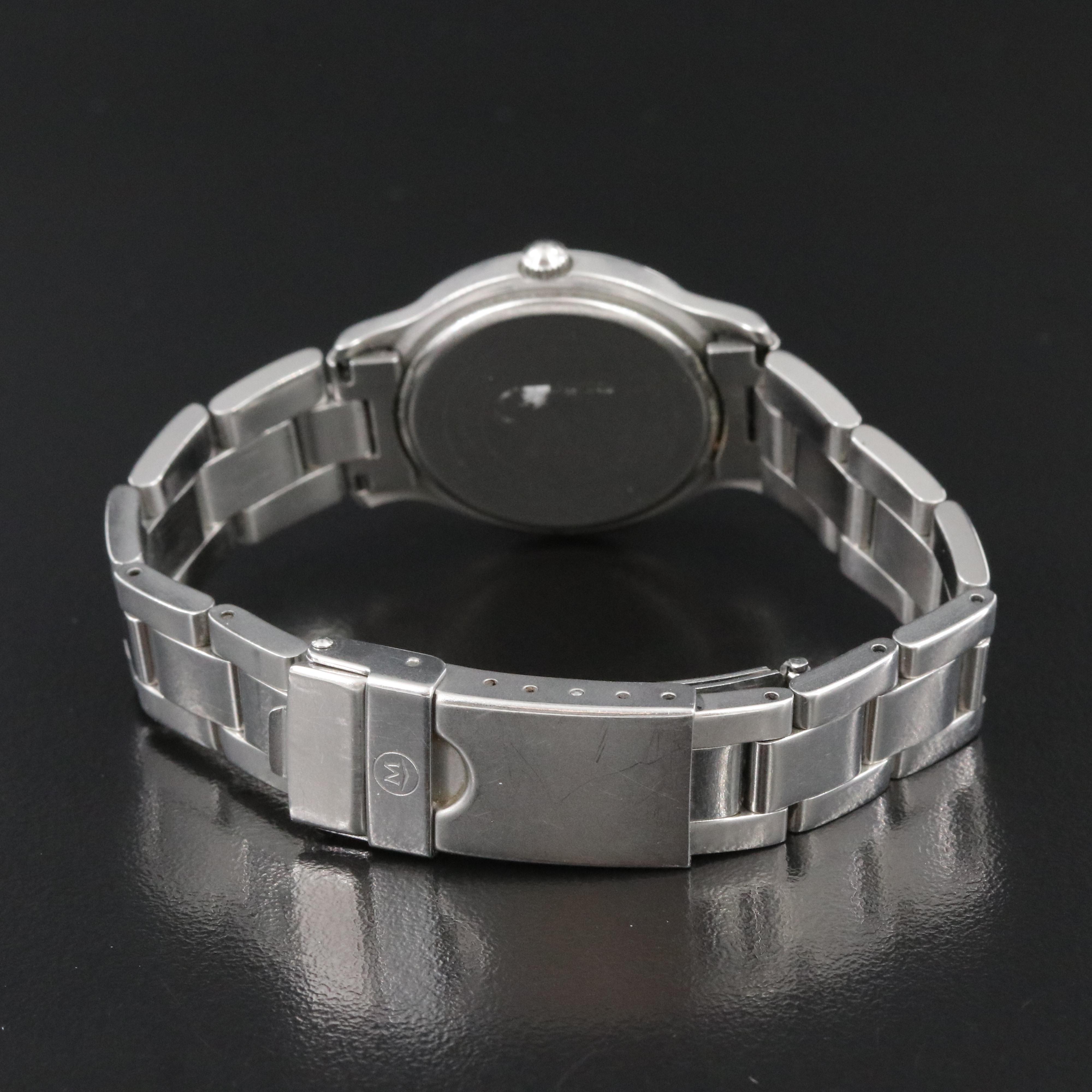 Movado Museum Black 28mm Steel Quartz Watch