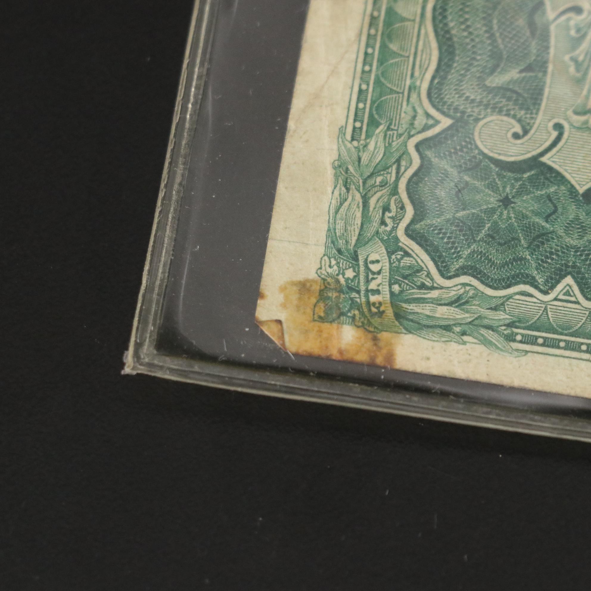 1886 United States One Dollar Silver Certificate