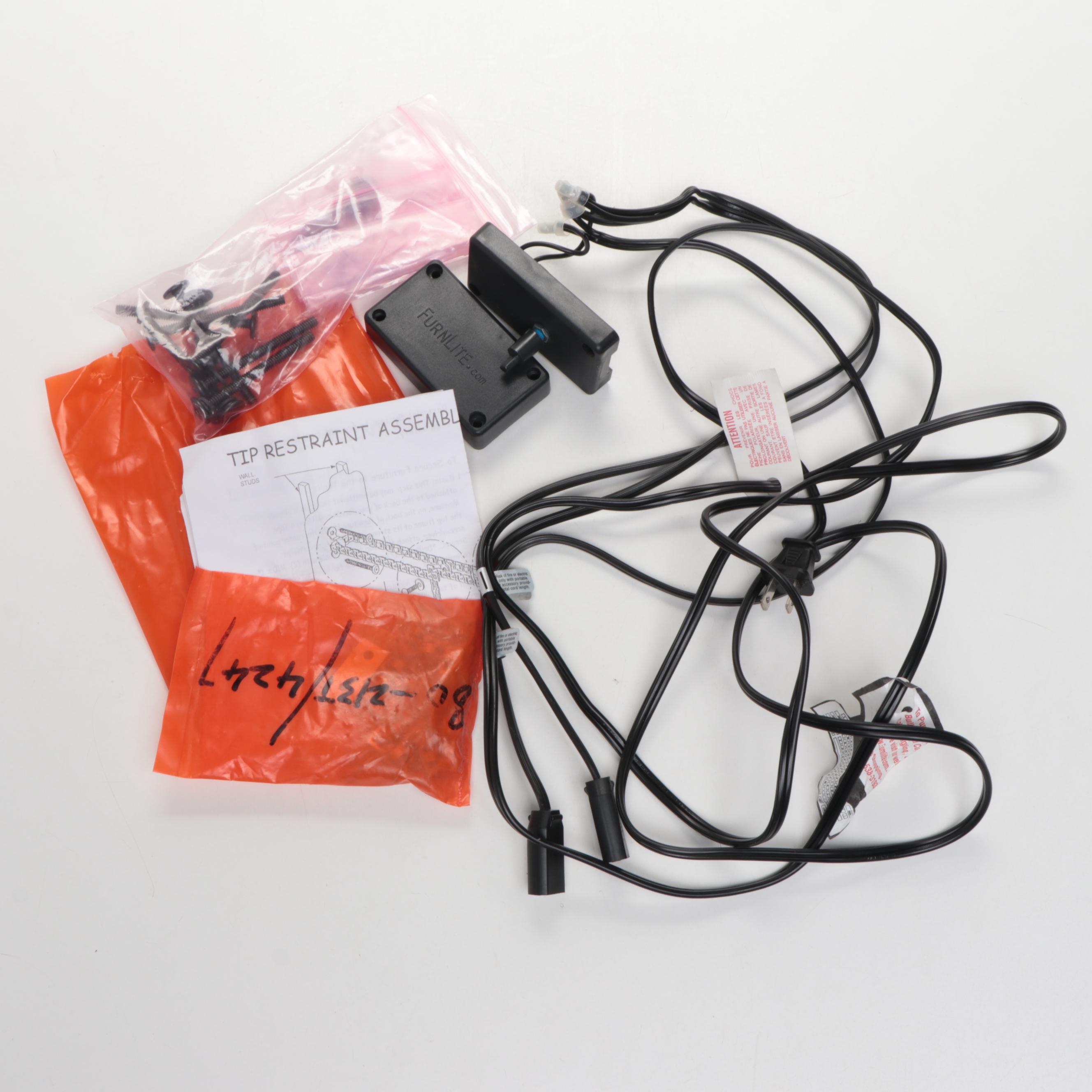 Beech Wood Bonnet Top China Cabinet