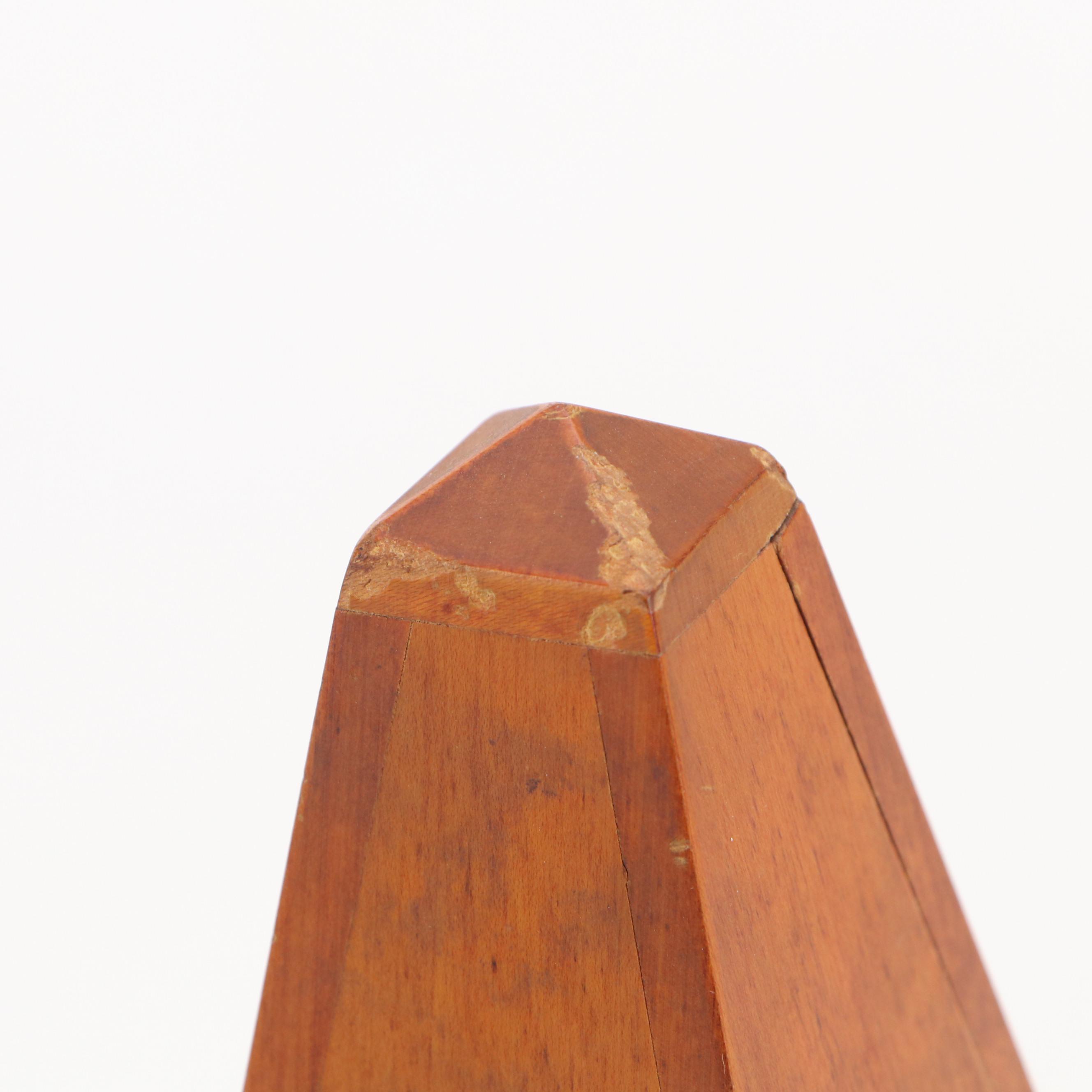 Seth Thomas No. 8 Wooden Metronome de Maelzel, Mid-20th Century