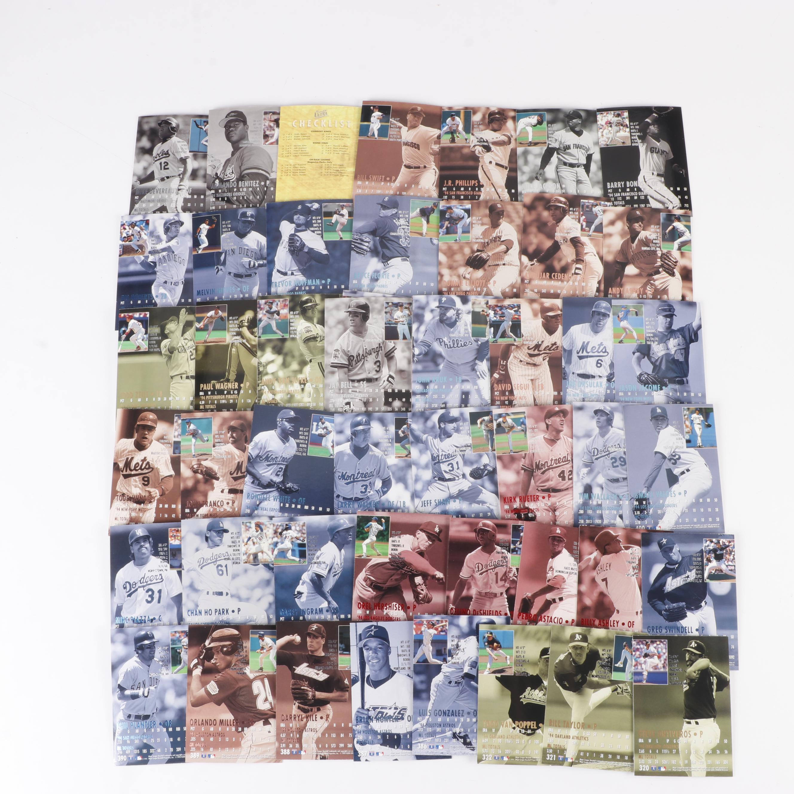 Bowman's Best with Other Sports Cards Featuring Derek Jeter and Dirk Nowitzki