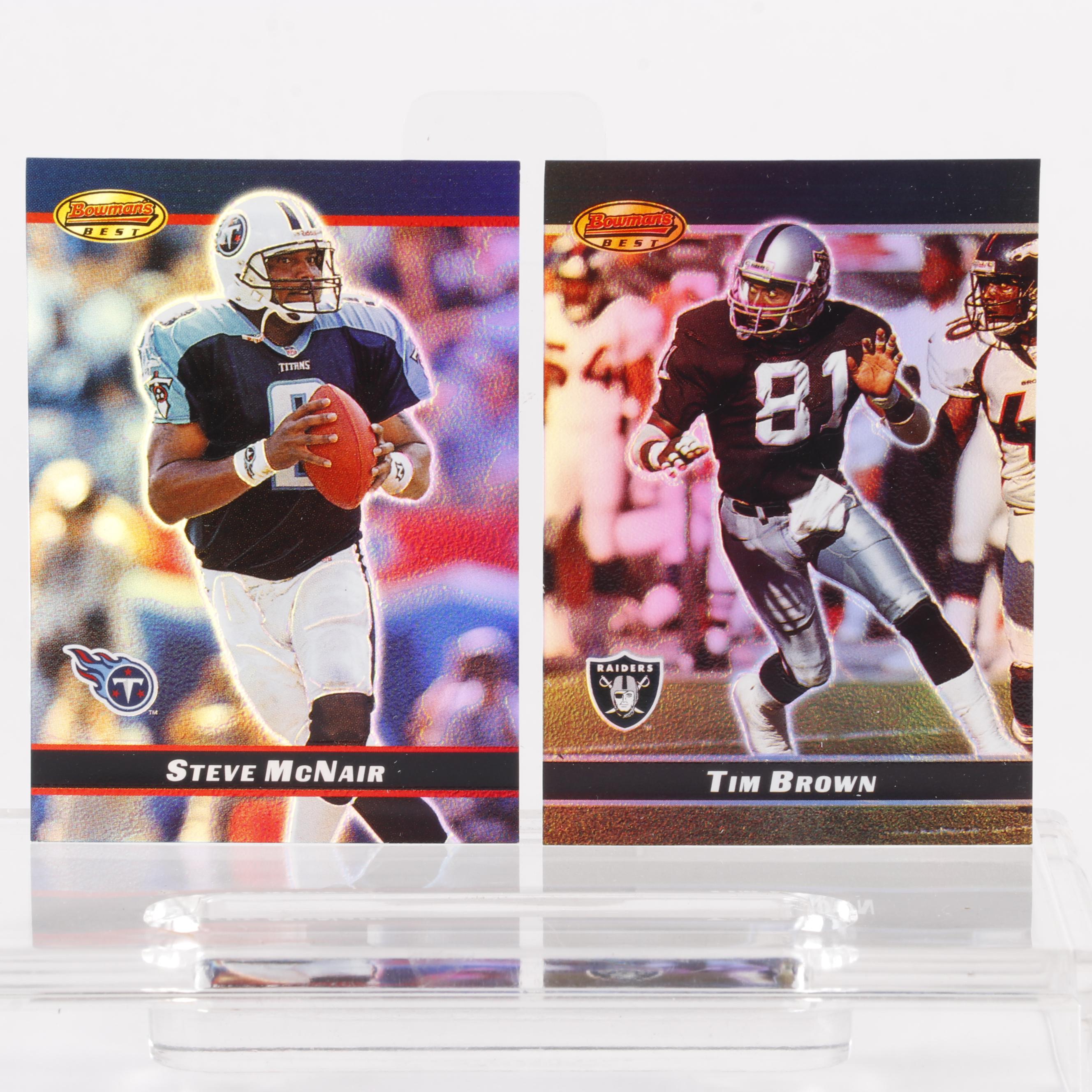 Bowman's Best with Other Sports Cards Featuring Derek Jeter and Dirk Nowitzki