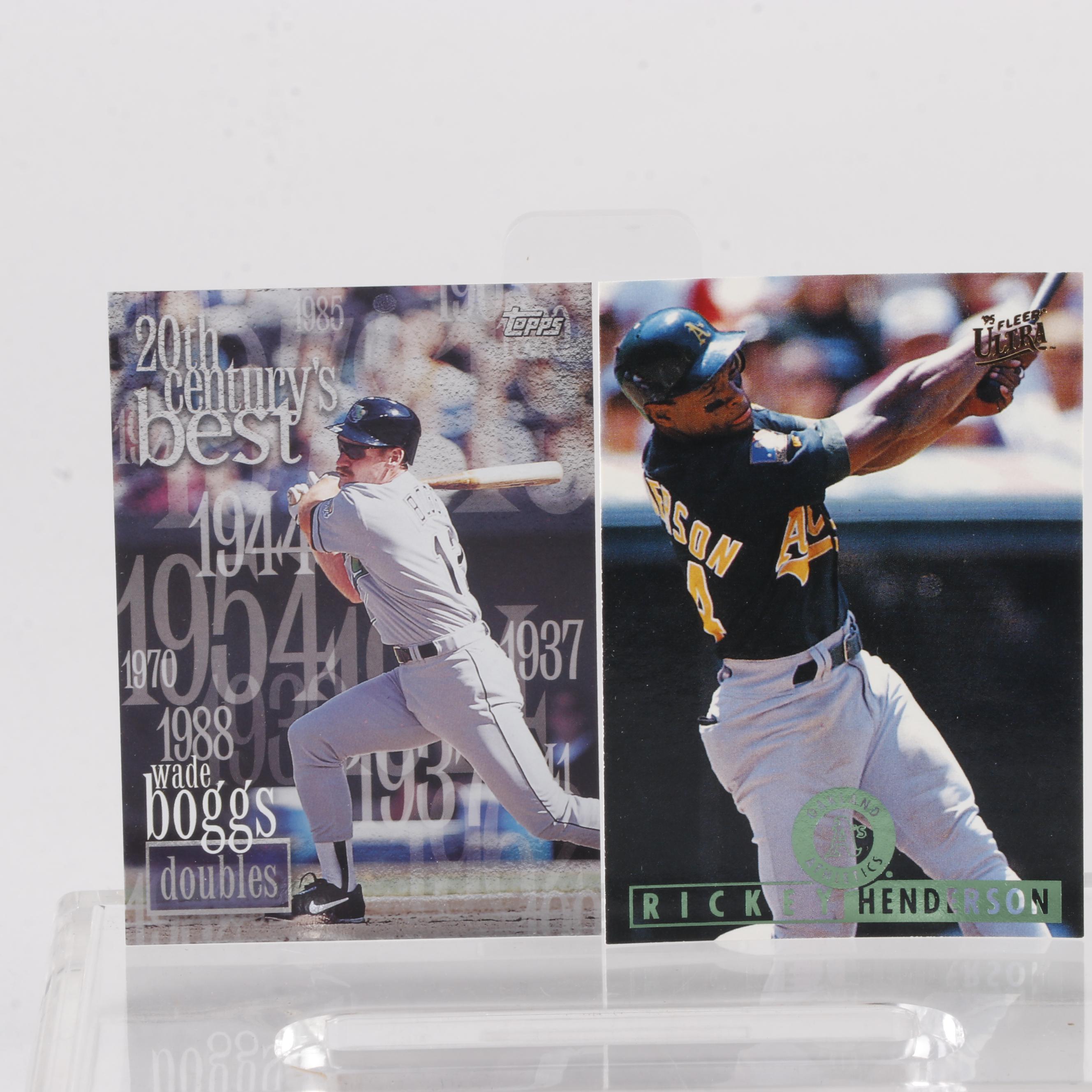 Bowman's Best with Other Sports Cards Featuring Derek Jeter and Dirk Nowitzki