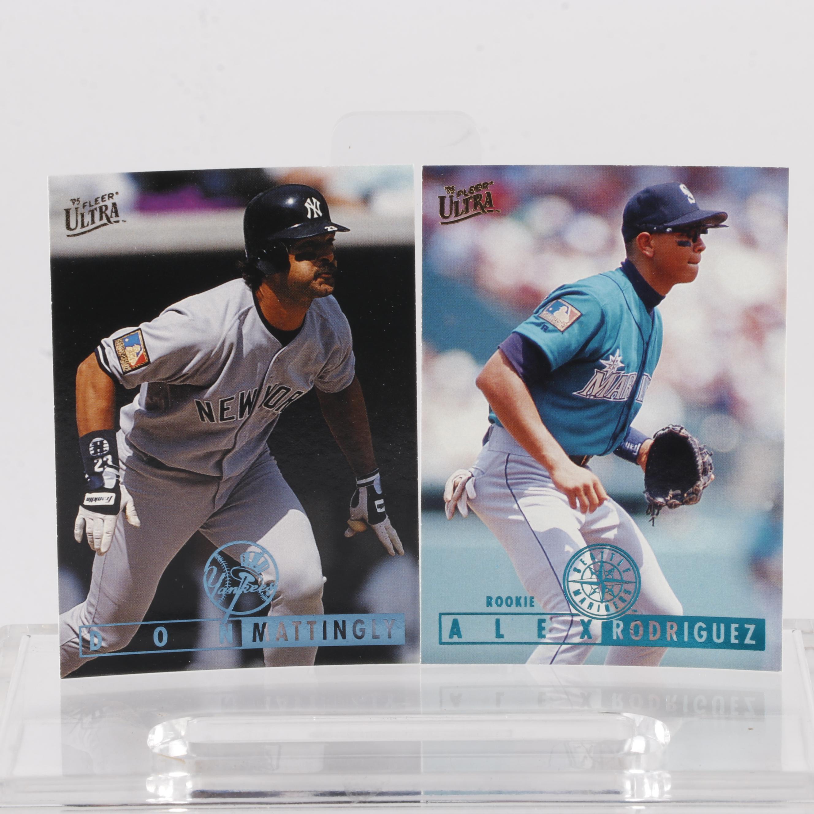Bowman's Best with Other Sports Cards Featuring Derek Jeter and Dirk Nowitzki