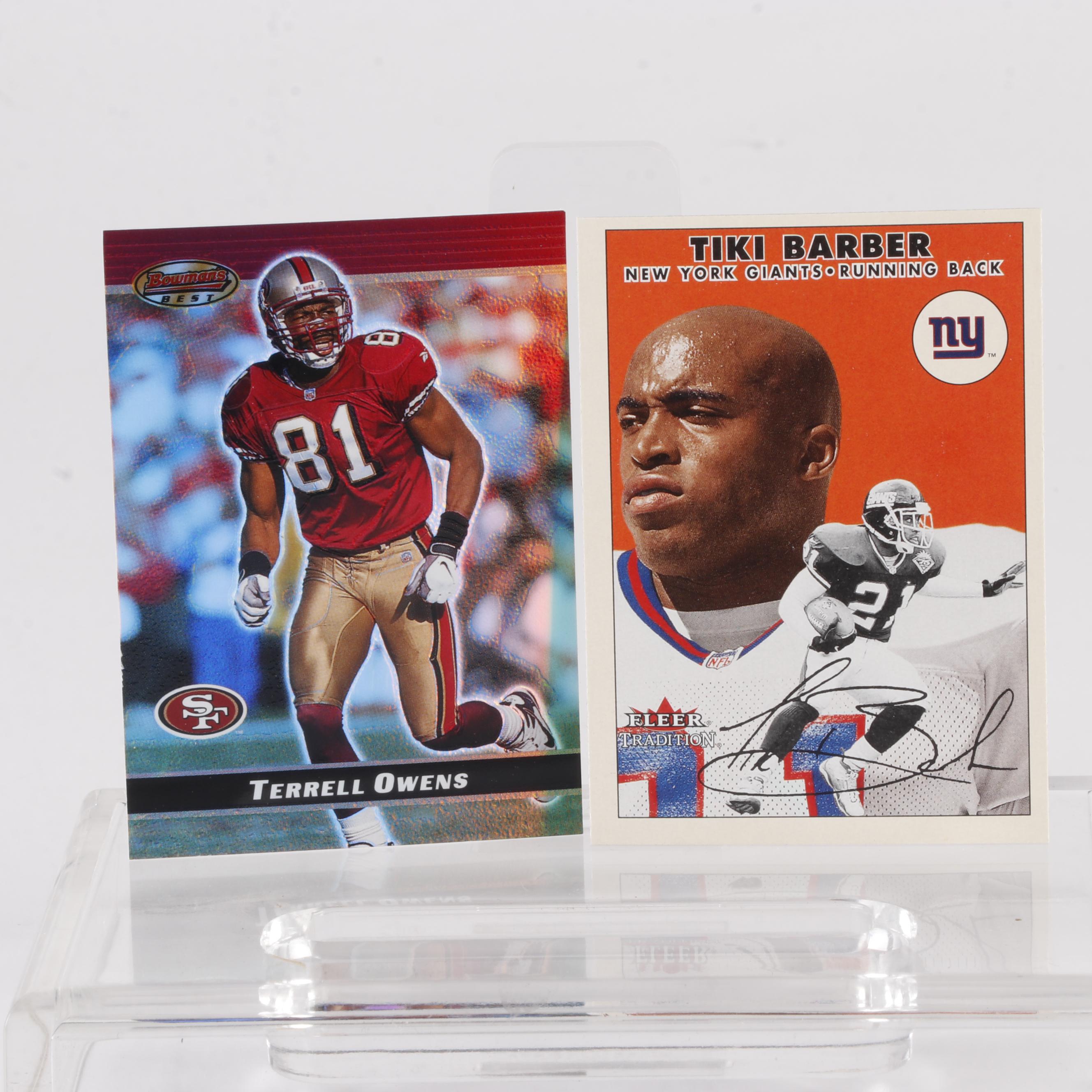 Bowman's Best with Other Sports Cards Featuring Derek Jeter and Dirk Nowitzki