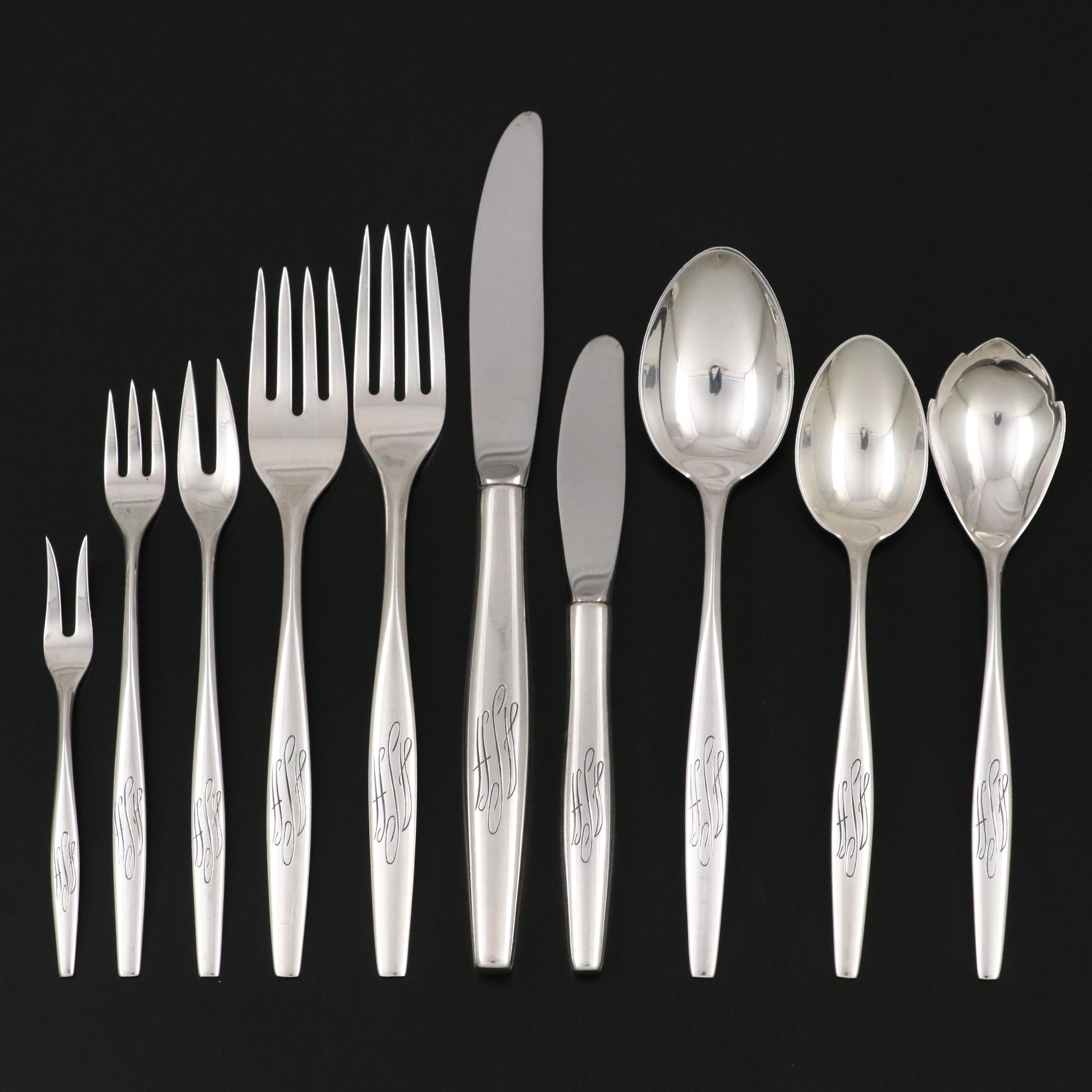 S. Kirk & Son "Signet" Sterling Silver Flatware and Serving Utensils
