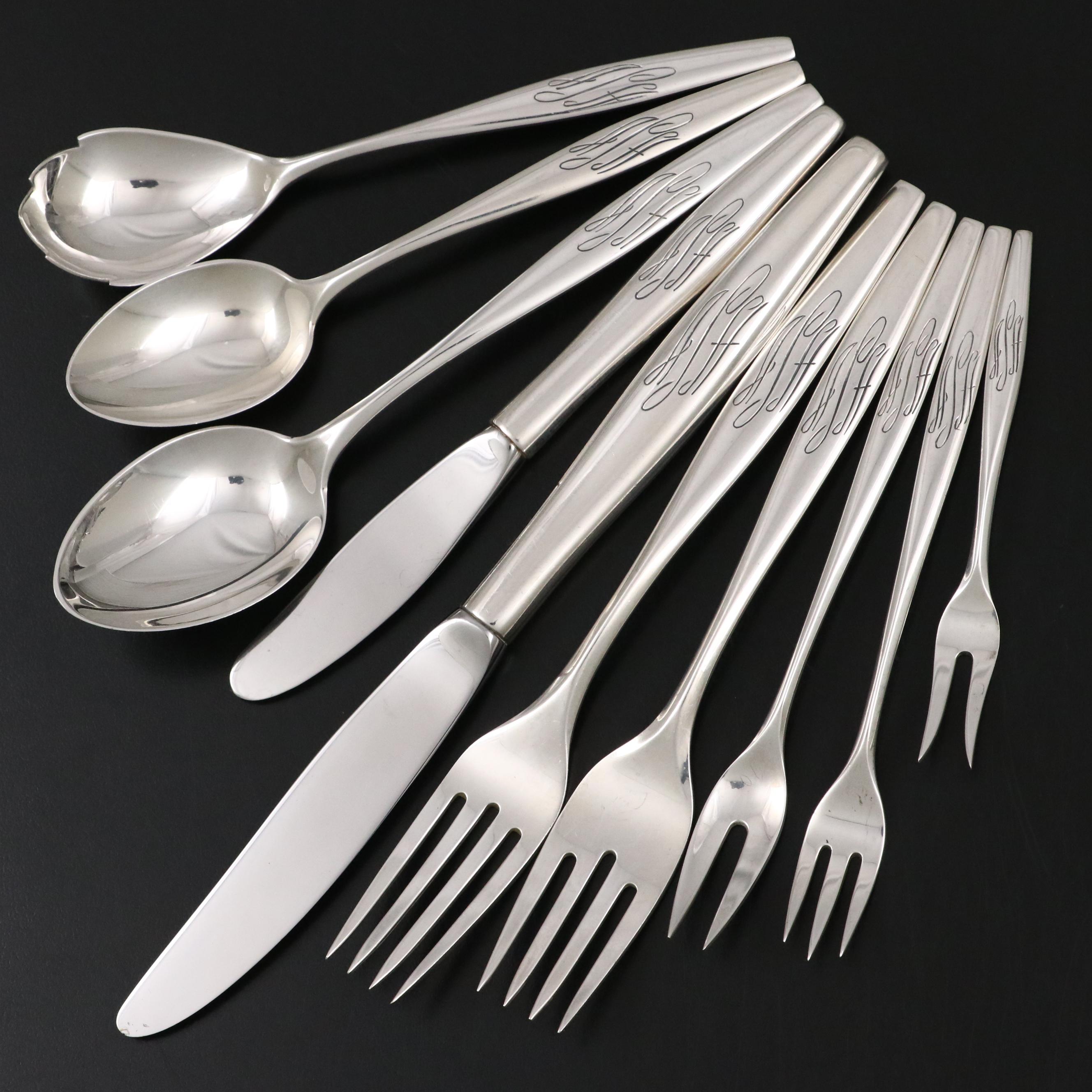 S. Kirk & Son "Signet" Sterling Silver Flatware and Serving Utensils