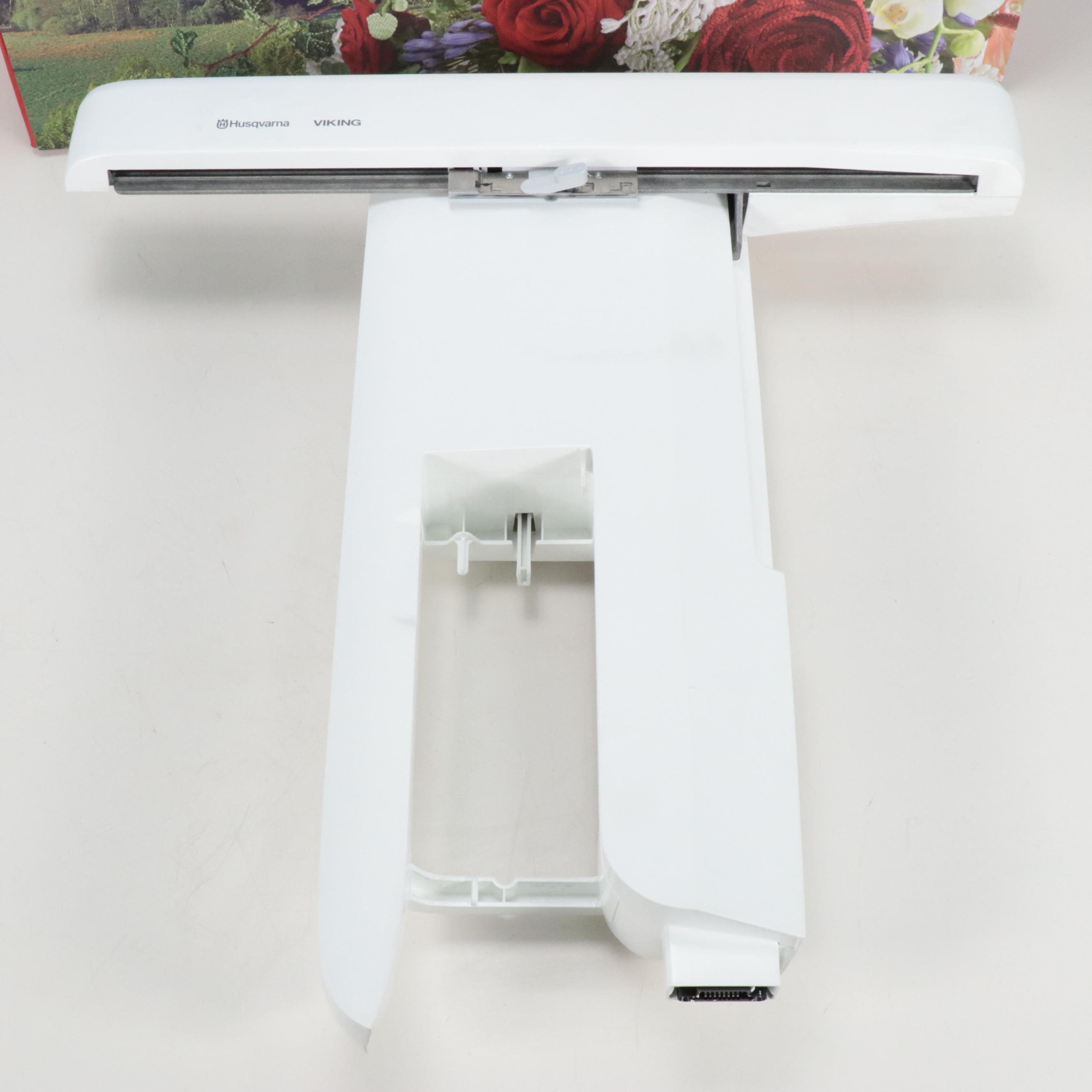 Husqvarna Viking Designer Ruby Royale Sewing Machine and Embroidery Arm