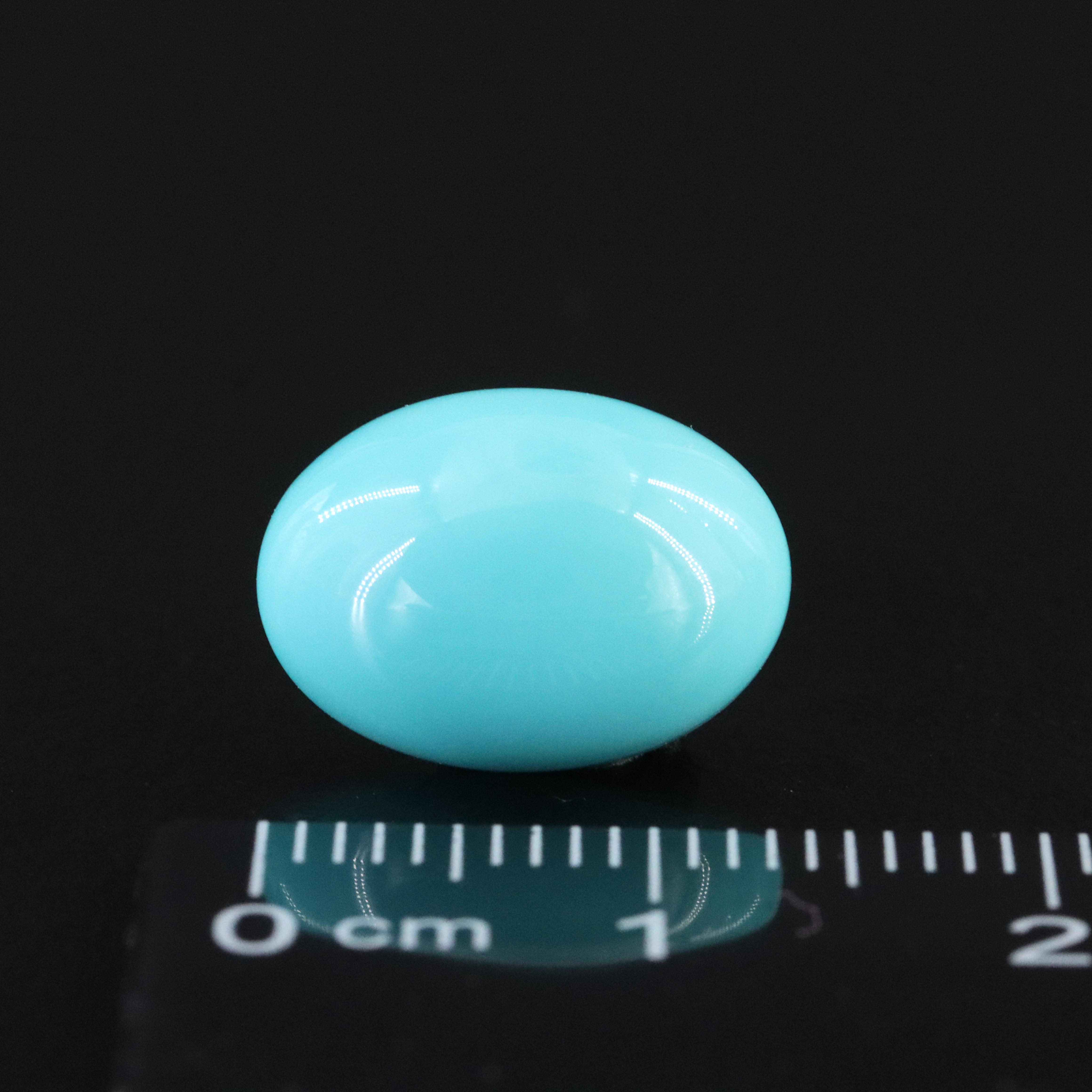 Loose 4.93 CT Turquoise with IGI Report