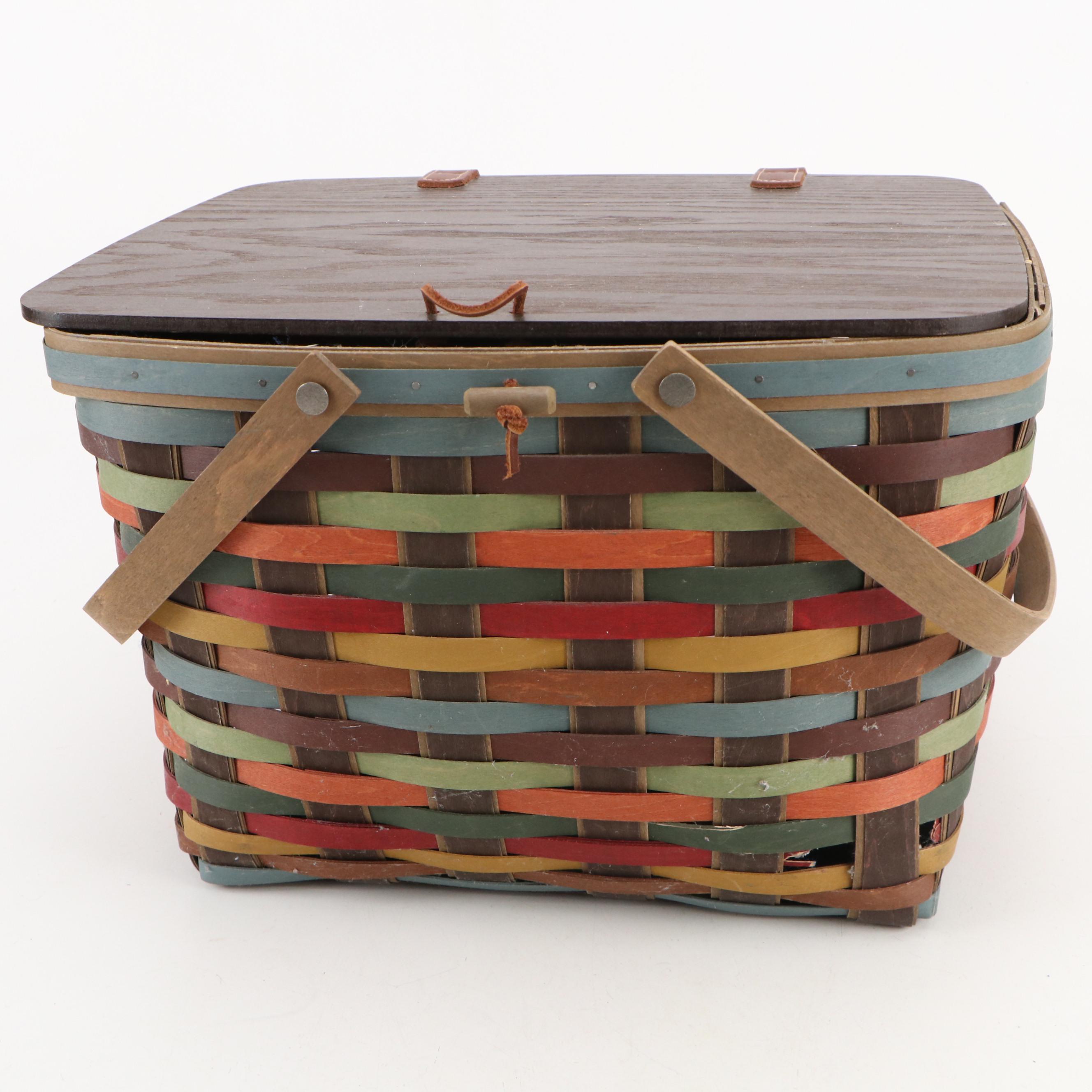 Longaberger Woven Baskets, Canisters and Casserole Dish