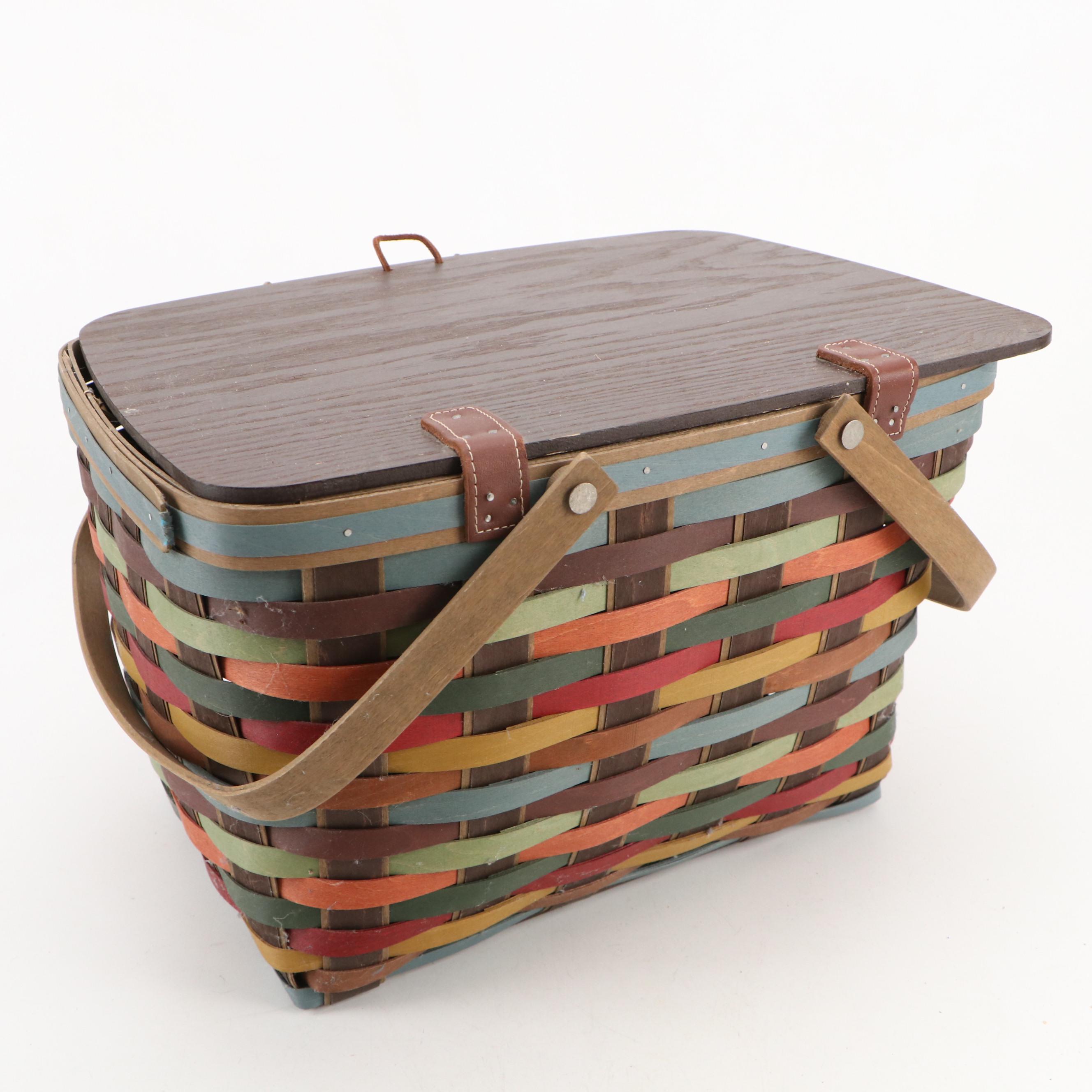Longaberger Woven Baskets, Canisters and Casserole Dish