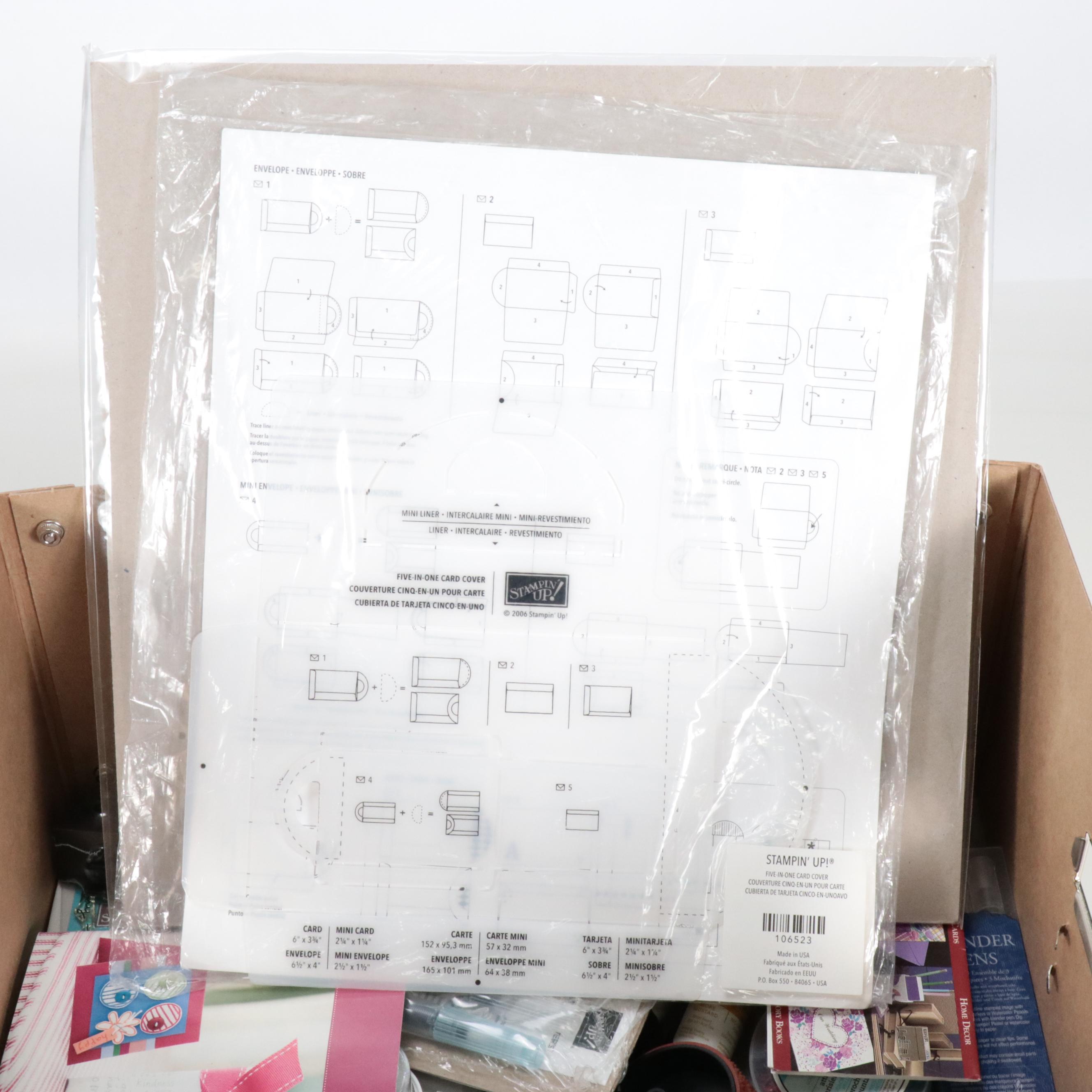 Stamp Up! Wood Stamps with Other Scrapbooking Materials