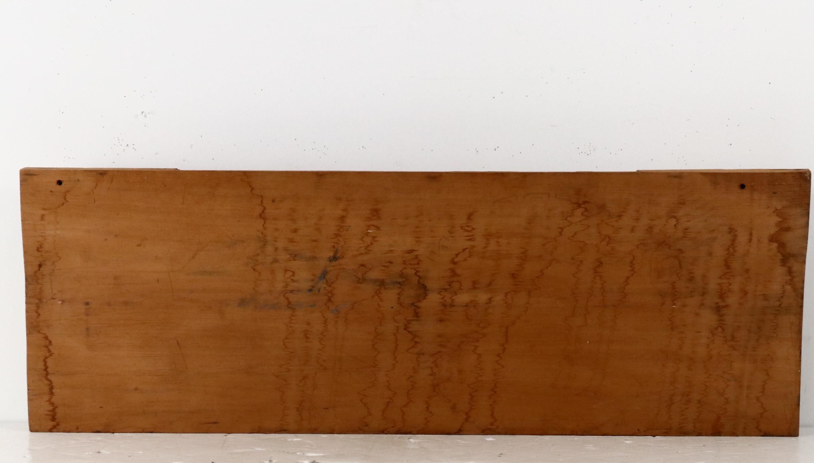 Large-Scale Hand Carved Wood Relief of Western Scene with Running Horses