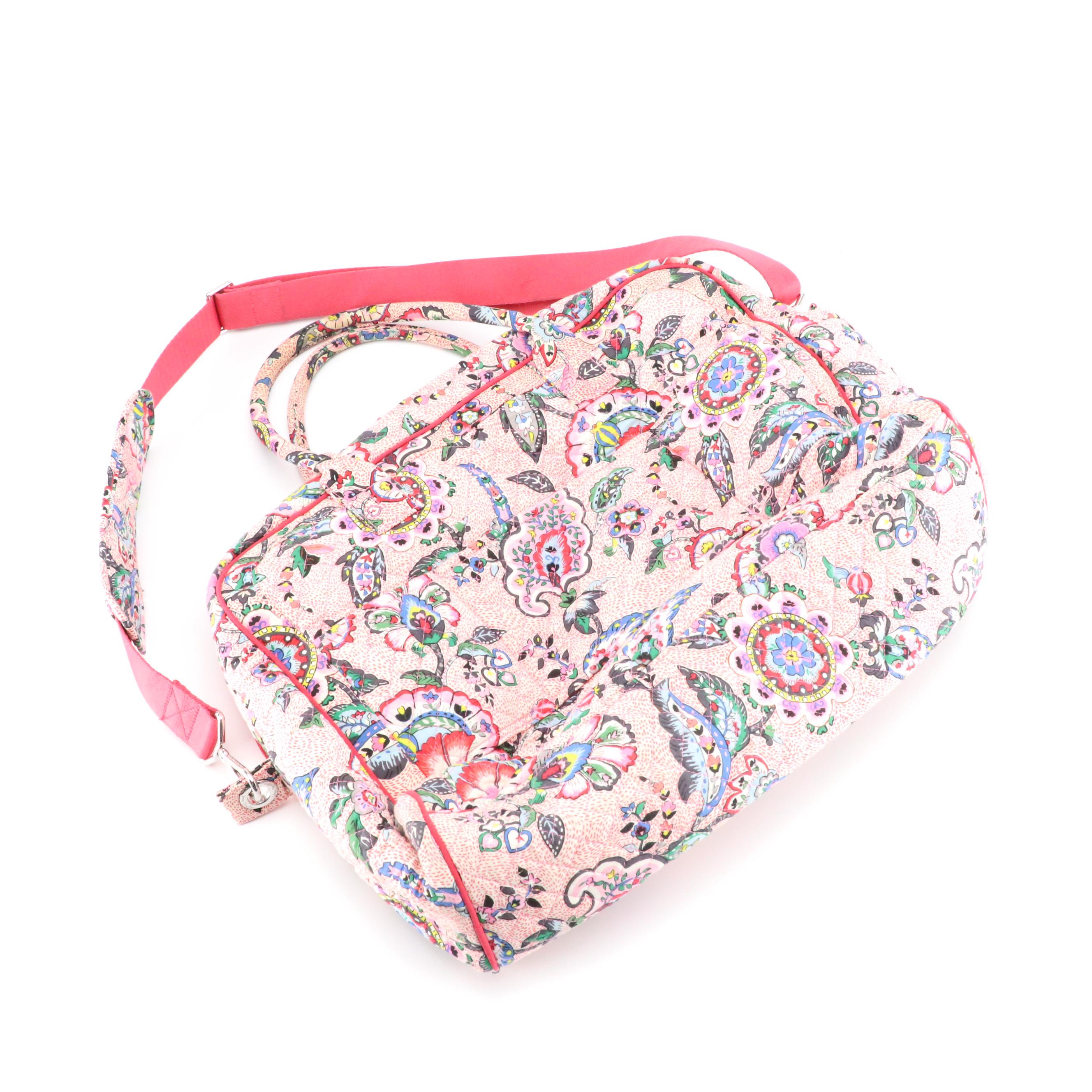 Vera Bradley Weekender Bags, Tote and Messenger Bags in Printed Quilted Cotton